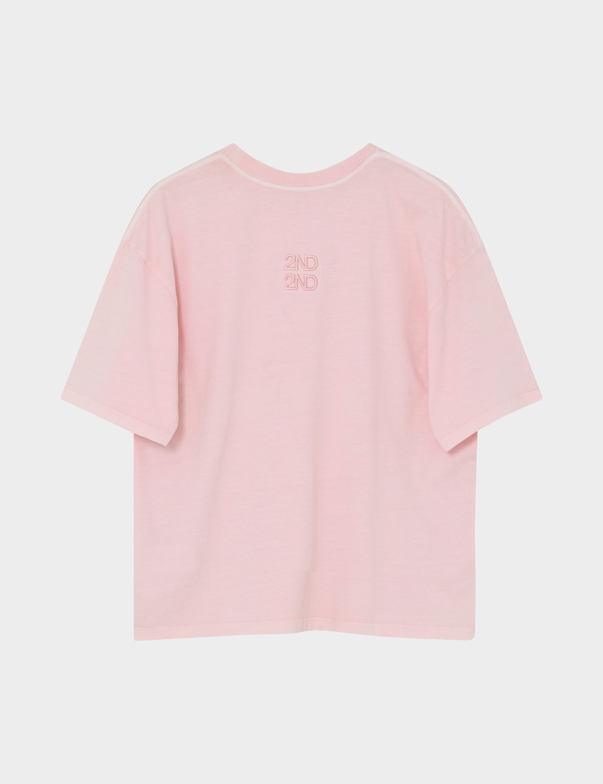 2NDDAY 2ND Arale TT - Overwashed Jersey Tops & T-Shirts 133207 Cherry Blossom