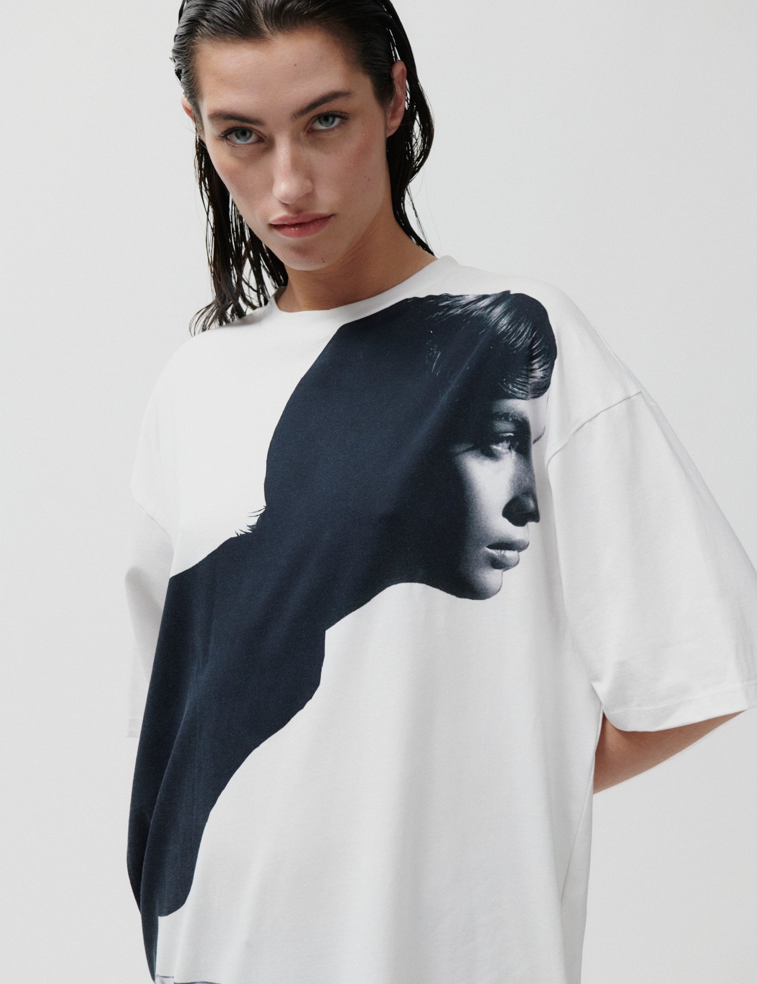 2NDDAY 2ND Aralis TT - Overwashed Jersey Tops & T-Shirts 114001 Brilliant White