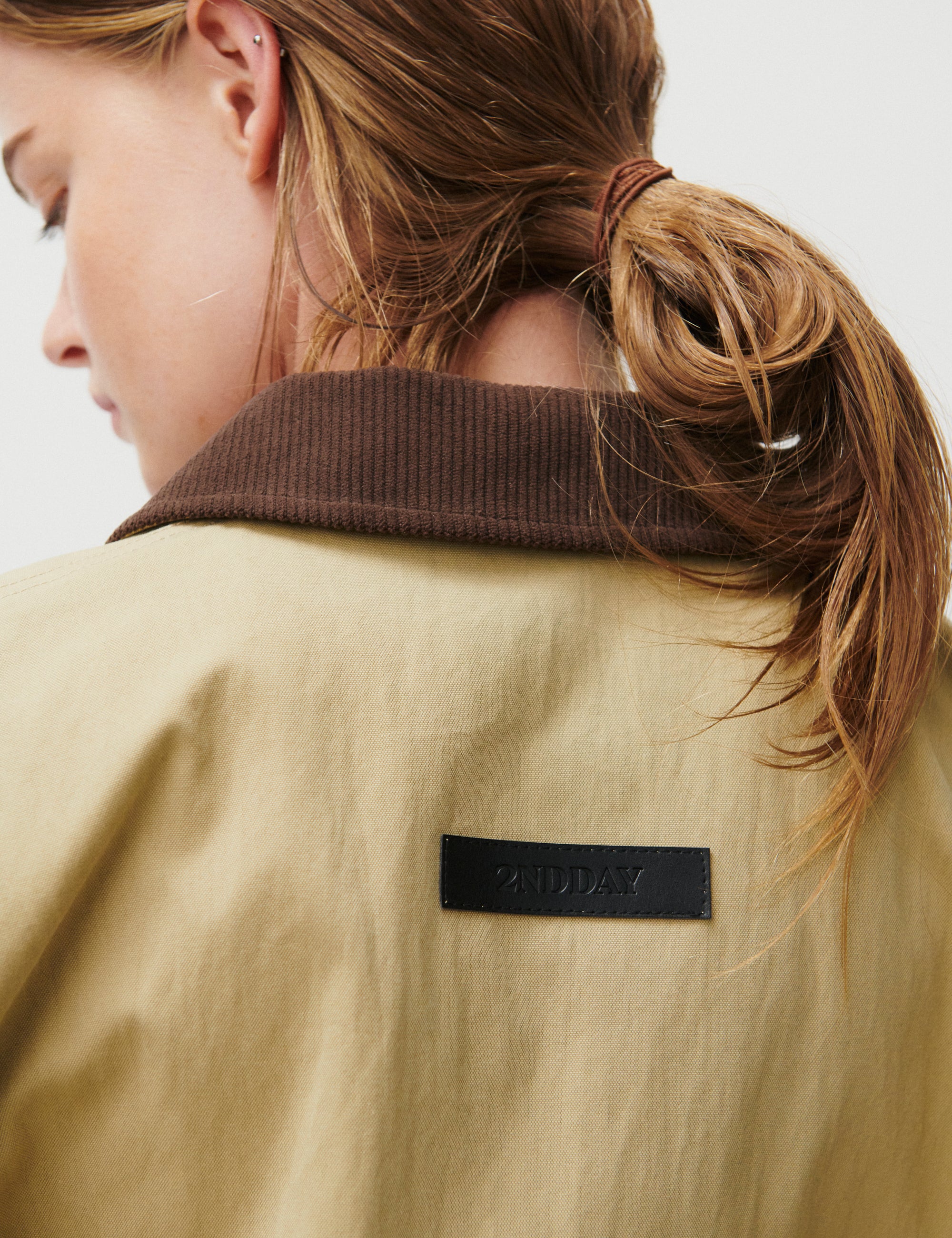 2NDDAY 2ND Bruce - Firm Cotton - Jacket Jacket 171022 Kelp