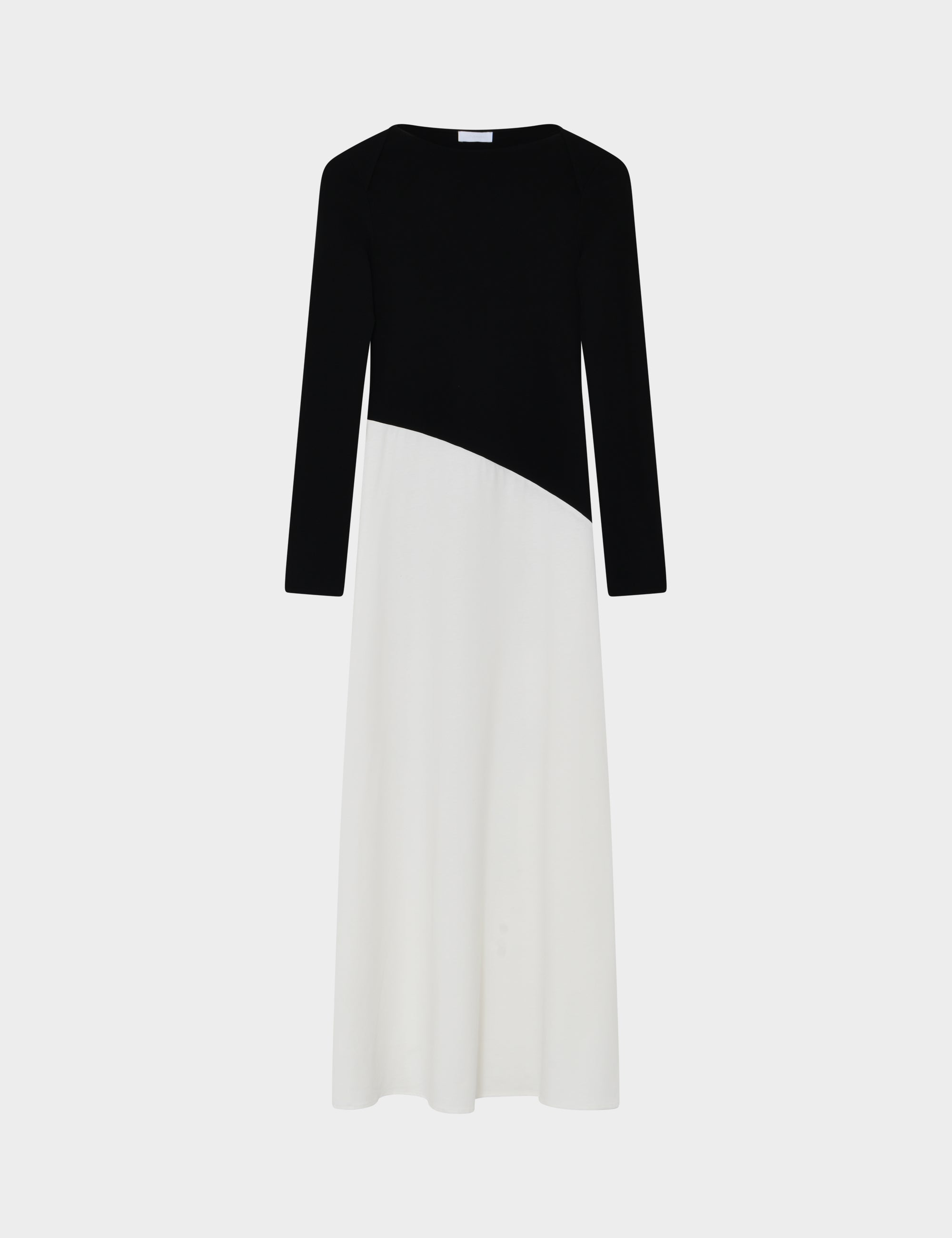 2NDDAY 2ND Carmen - Cotton Jersey Mix Dress 190303 Black