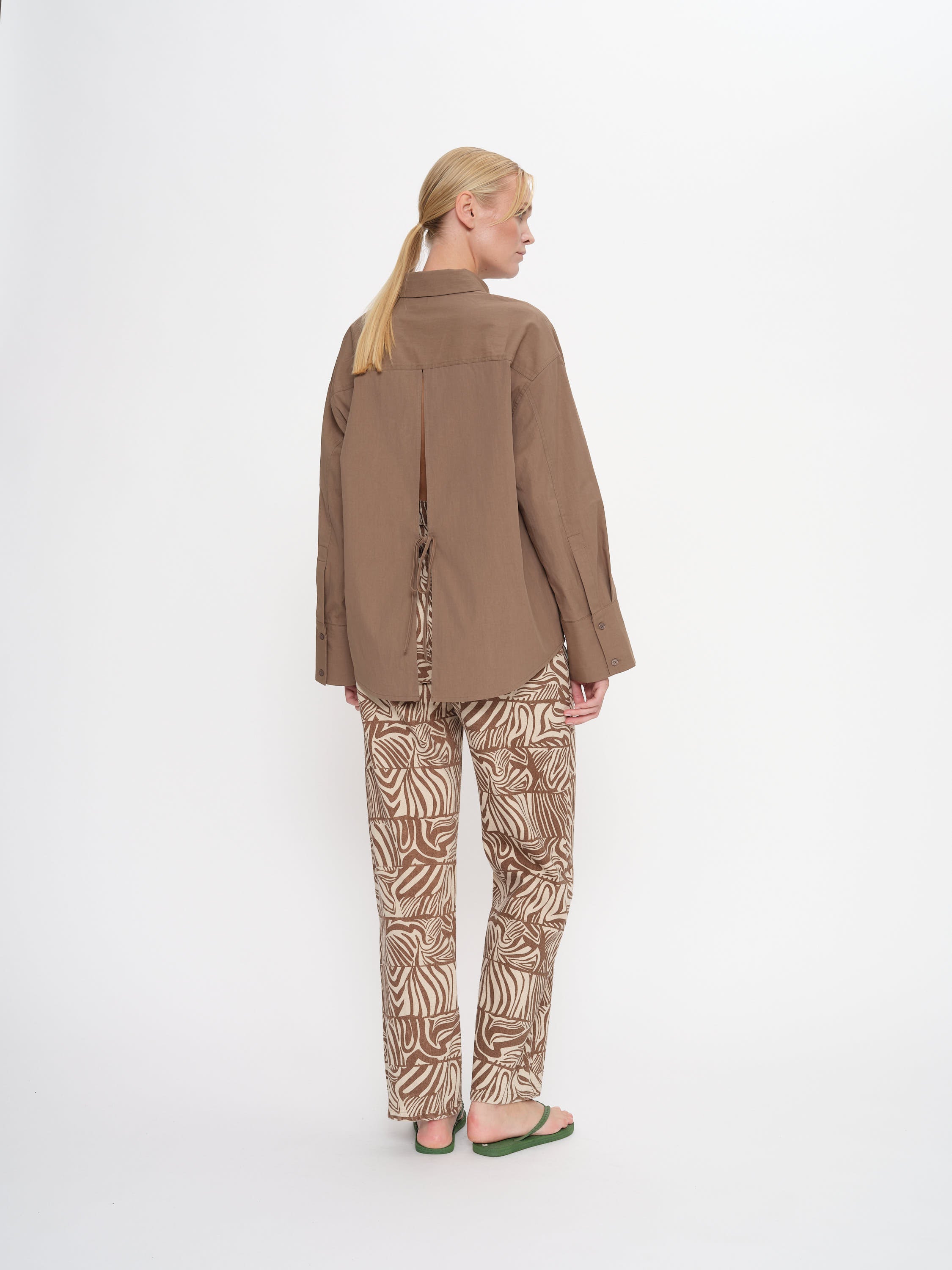 2NDDAY 2ND Clarome - Fine Crispy poplin Shirts & Blouses 181112 Walnut