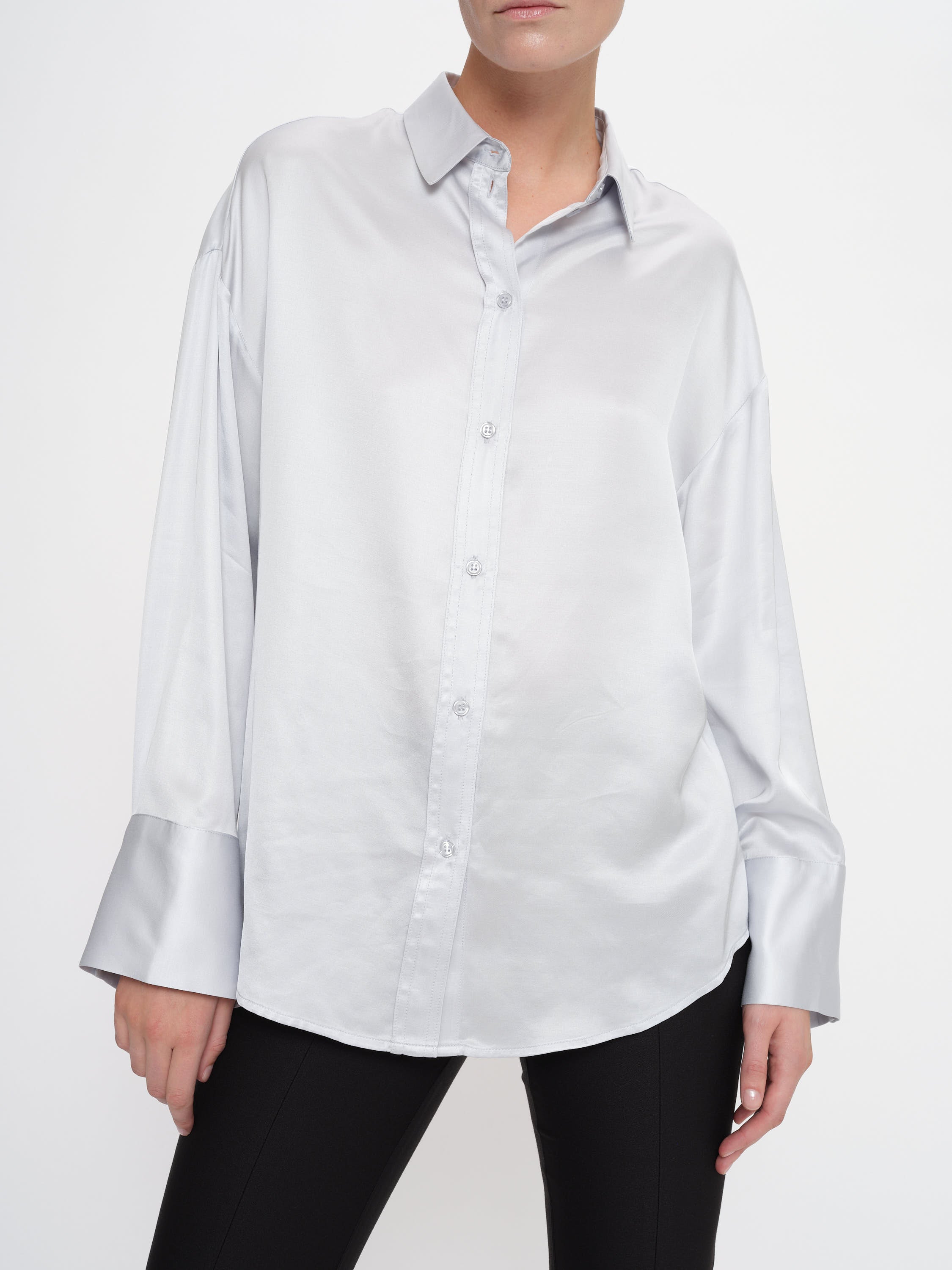 2NDDAY 2ND Clarose - Silky Viscose Shirts & Blouses 134110 Arctic Ice