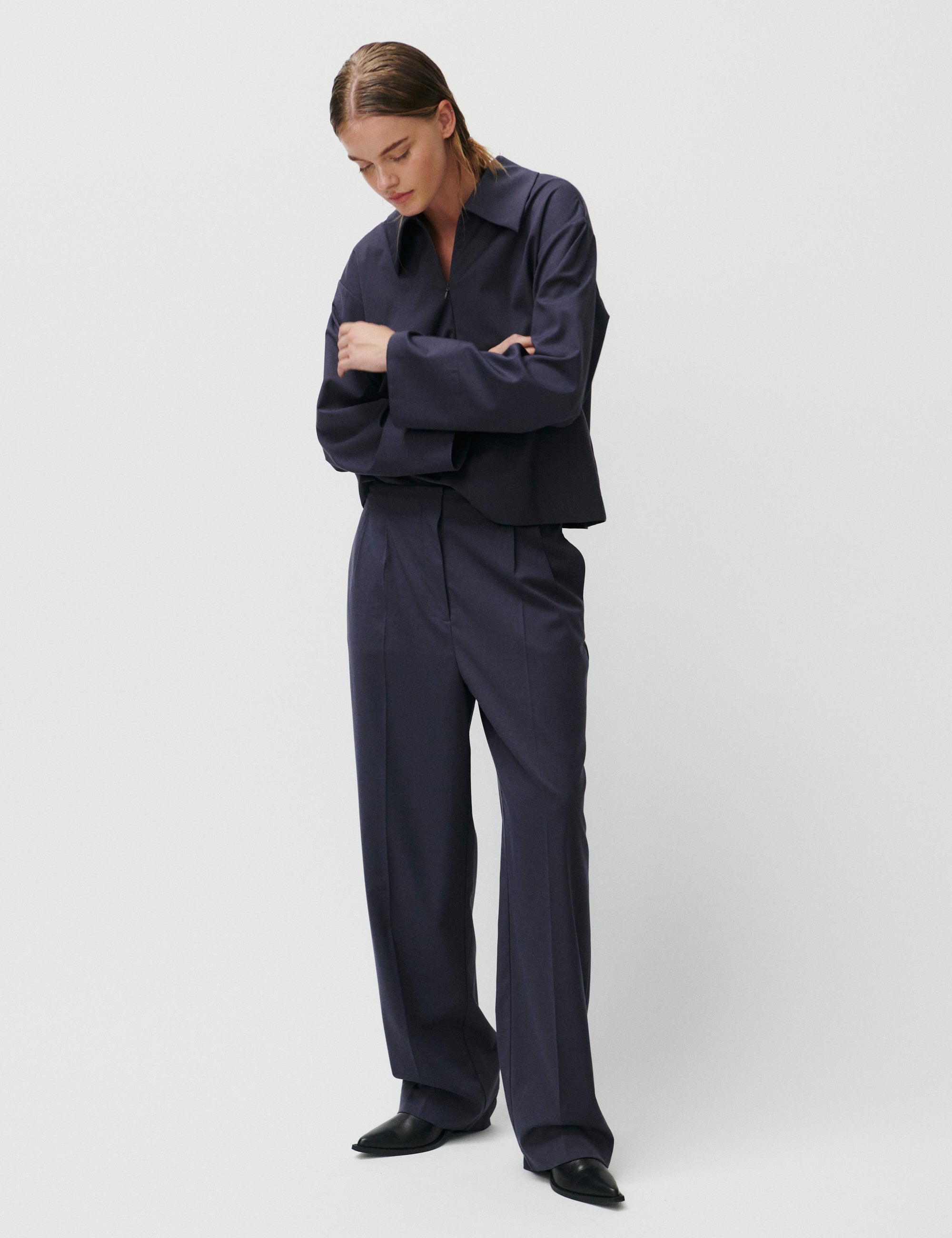 2NDDAY 2ND Domia - Mid weight Suiting Shirts & Blouses 193918 Periscope