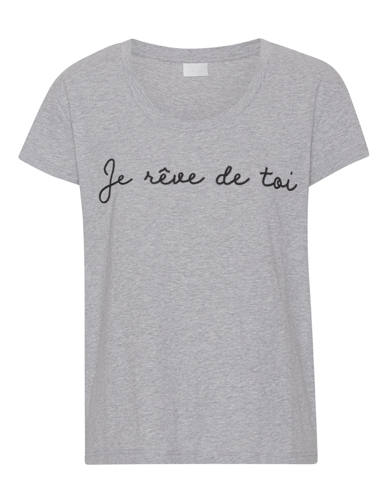 2NDDAY 2ND Dream Tops & T-Shirts 500036 Light Grey Melange