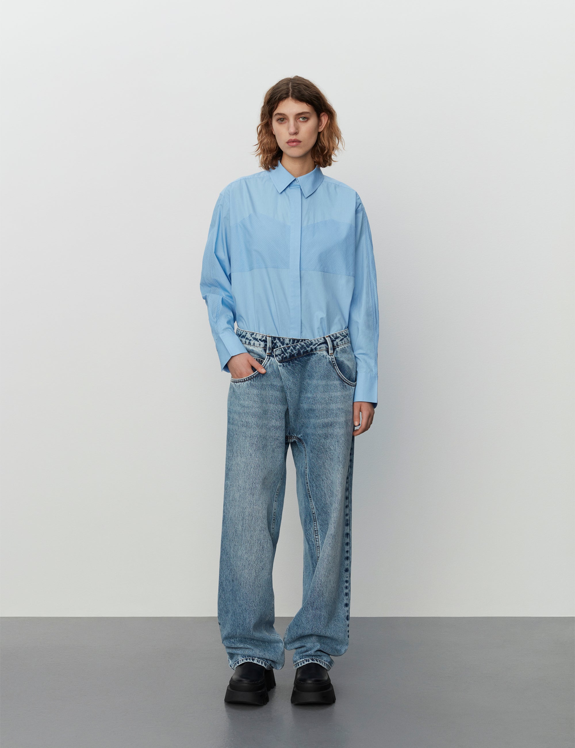 2NDDAY 2ND Fennec TT - Ocean Blue Denim Jeans D022 Light Blue