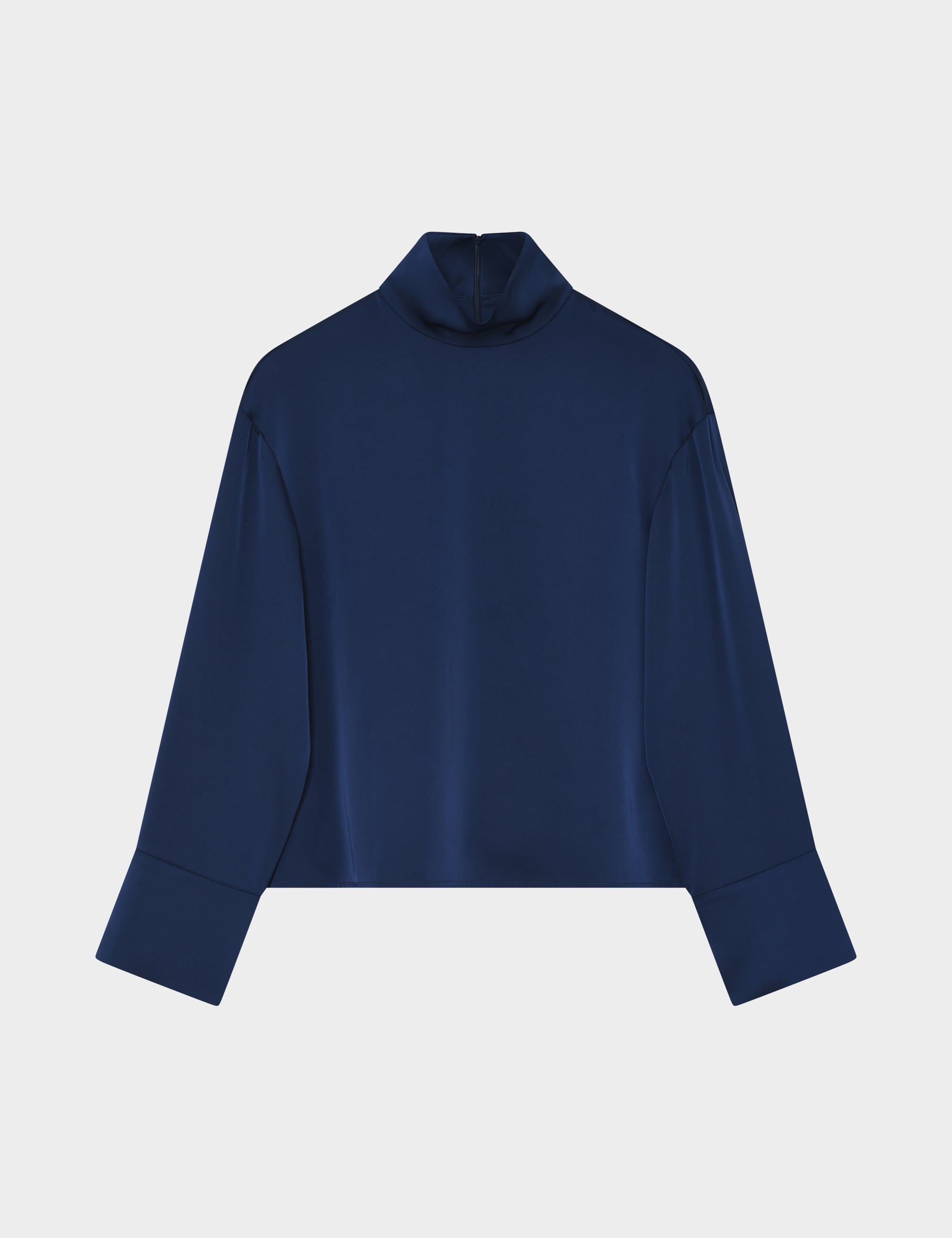 2NDDAY 2ND Francisca - Heavy Satin Shirts & Blouses 193933 Medieval Blue