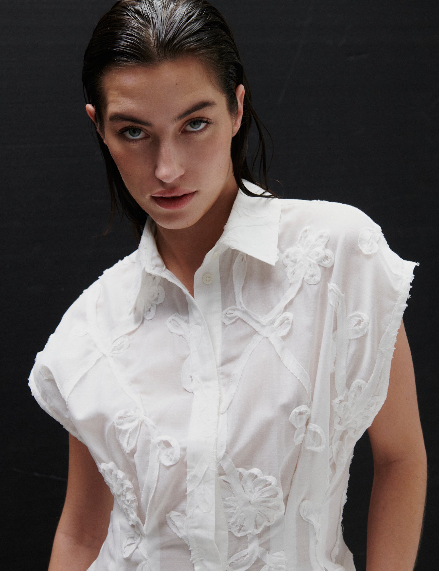 2NDDAY 2ND Jamie - Crisp Summer Shirting Dress 114001 Brilliant White