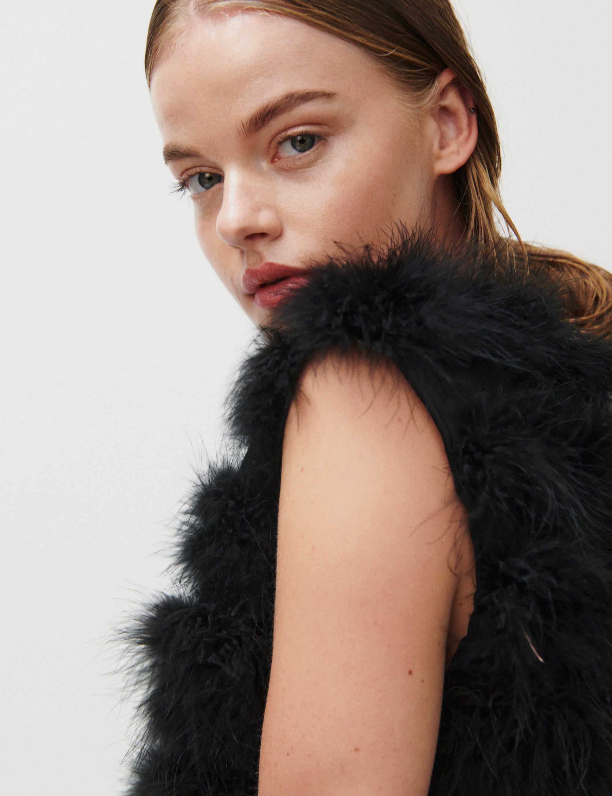 2NDDAY 2ND Korbena - Heavy Satin Shirts & Blouses 190303 BLACK