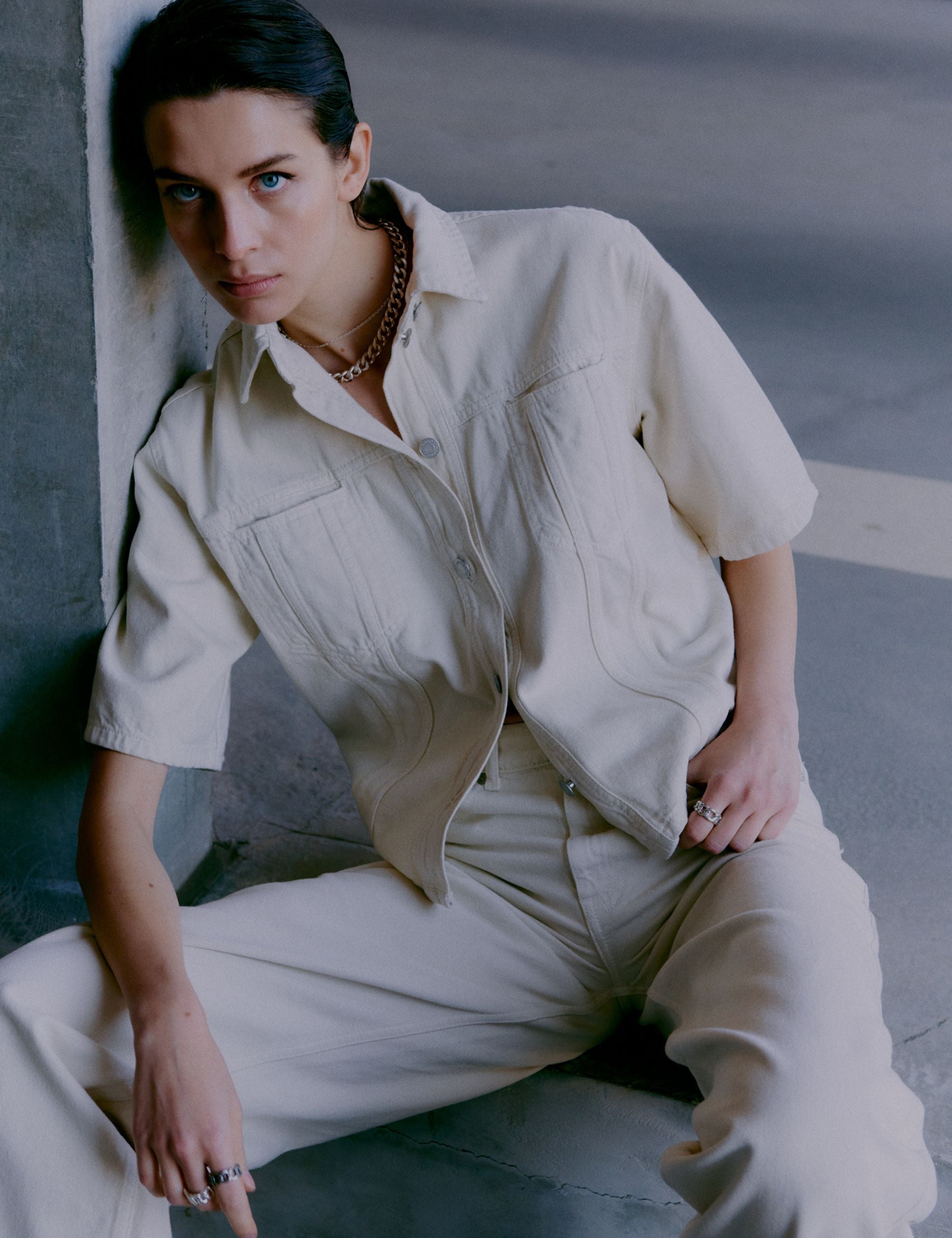 2NDDAY 2ND Lamar - Twill Denim Jeans 114801 TOFU