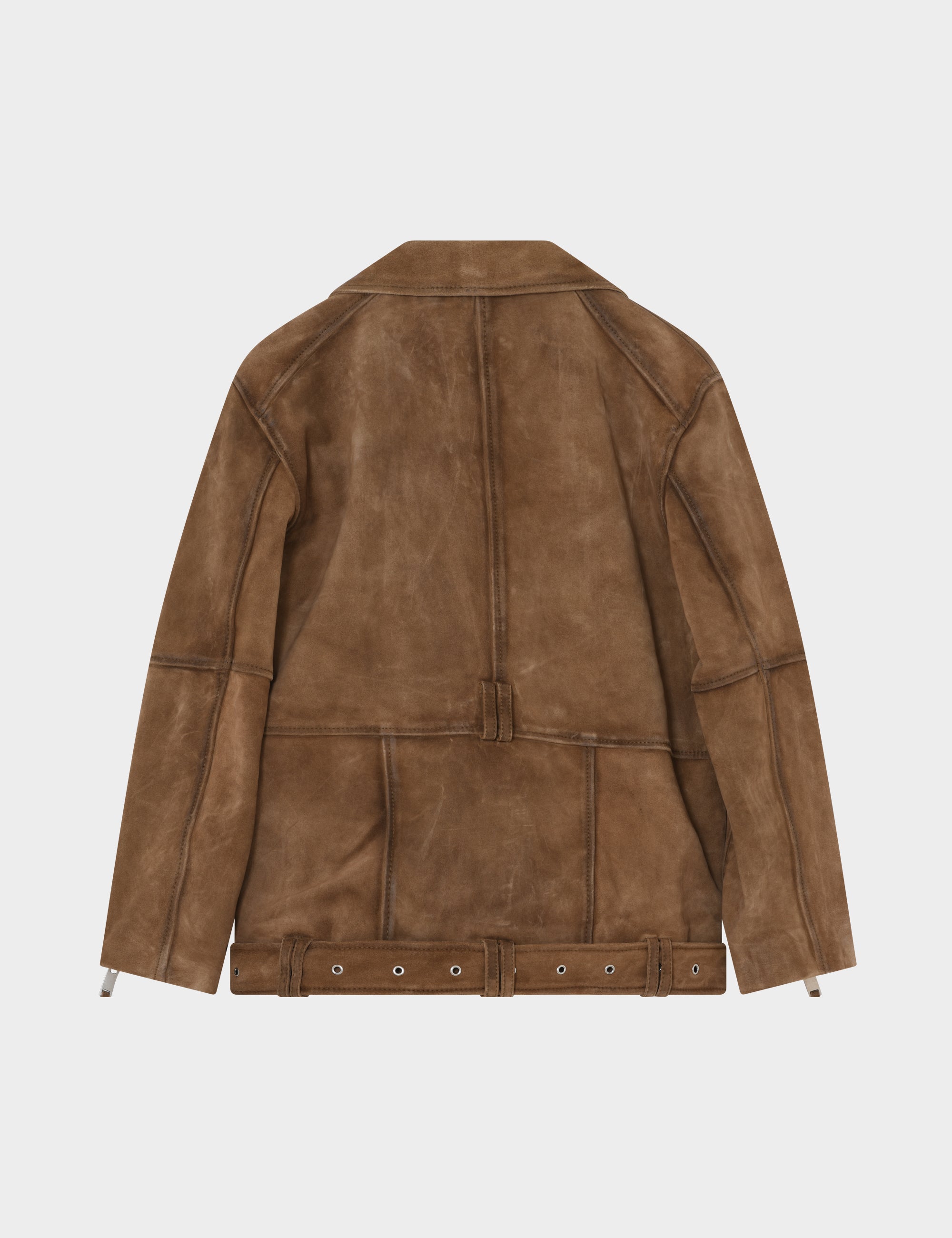 2NDDAY 2ND Lote - Heavy Suede Jacket 171327 Tobacco Brown