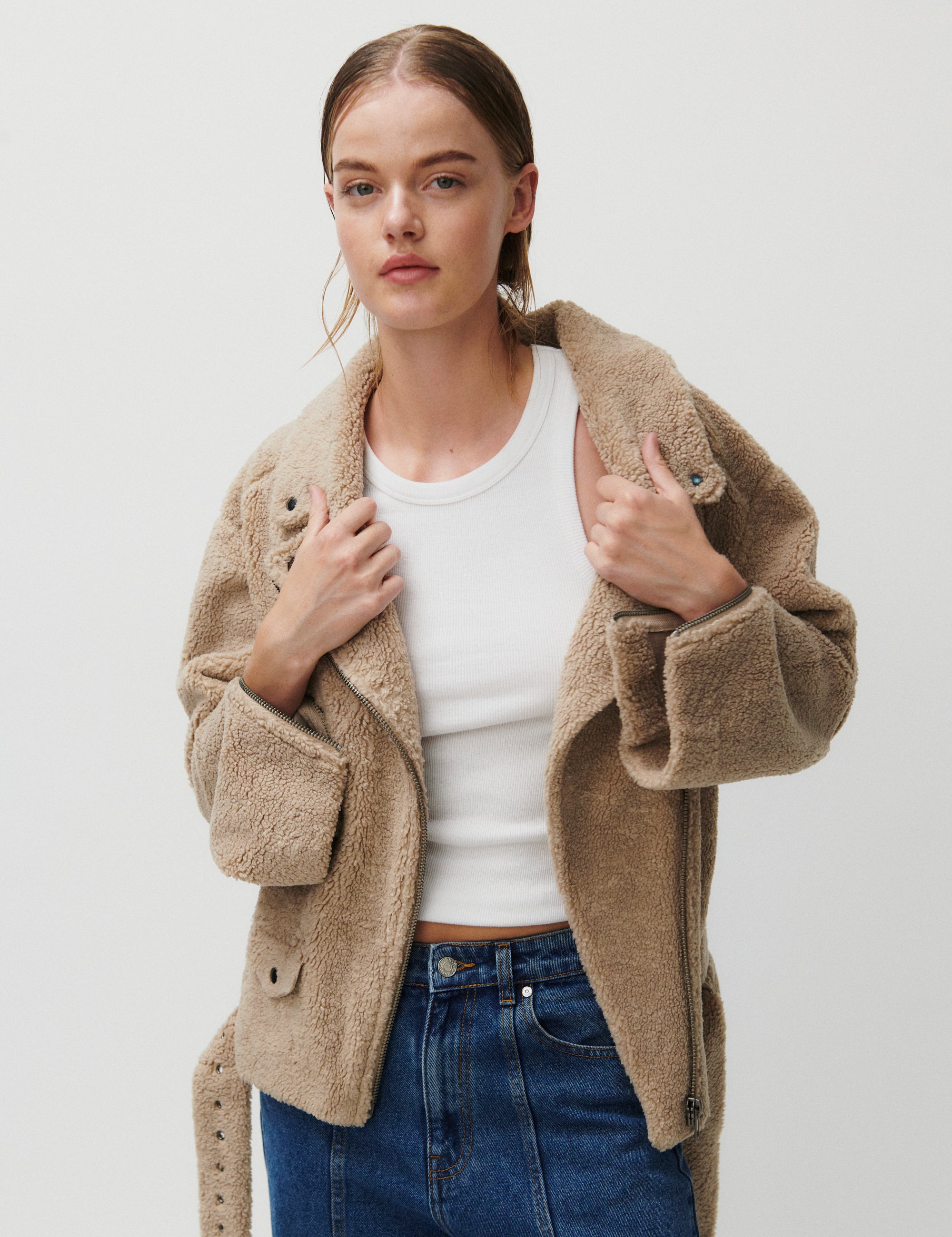 2NDDAY 2ND Lotus - Bonded Fleece Jackets 161305 String