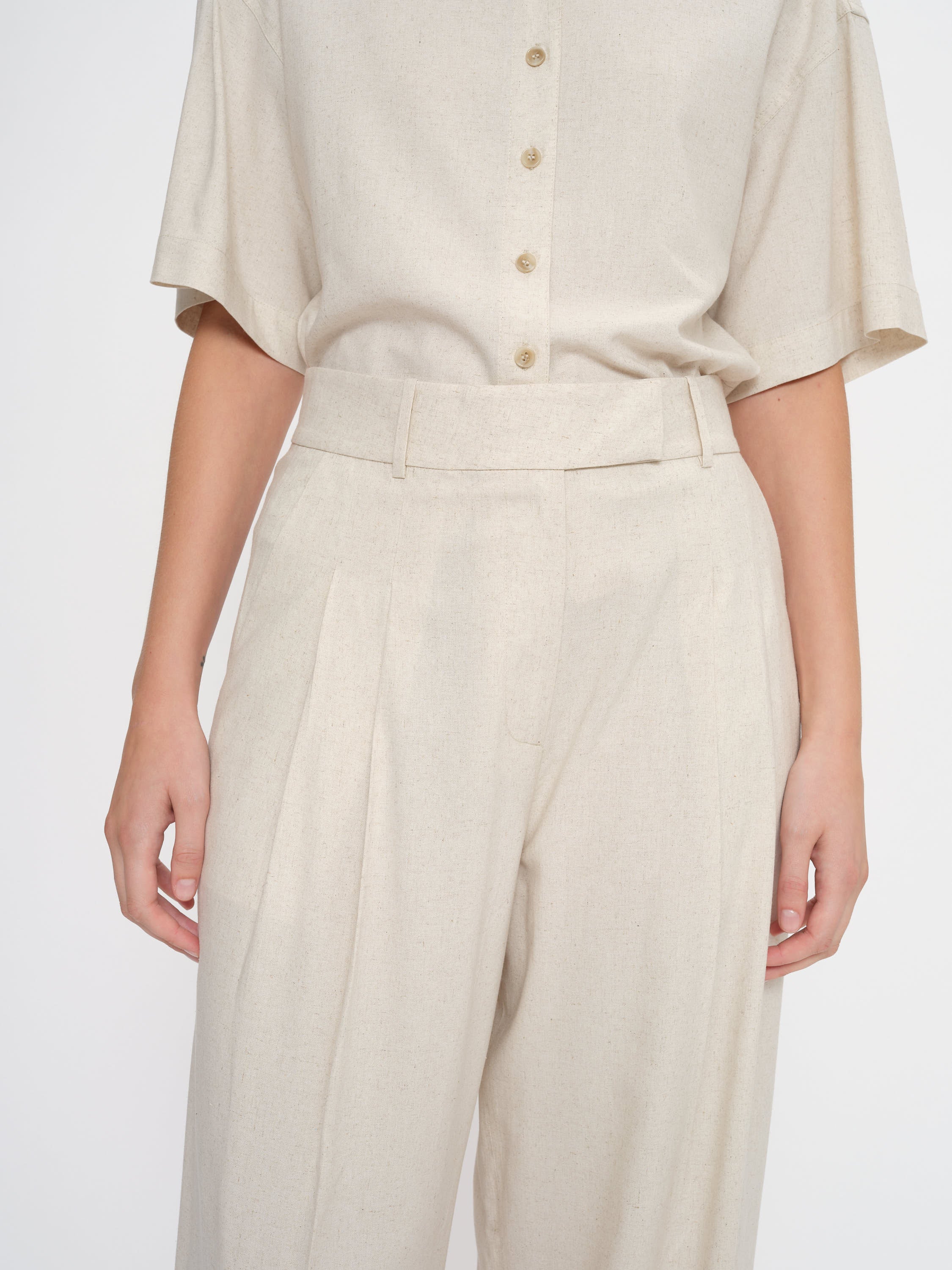 2NDDAY 2ND Mylos - Linen Pants 130000 Moonbean