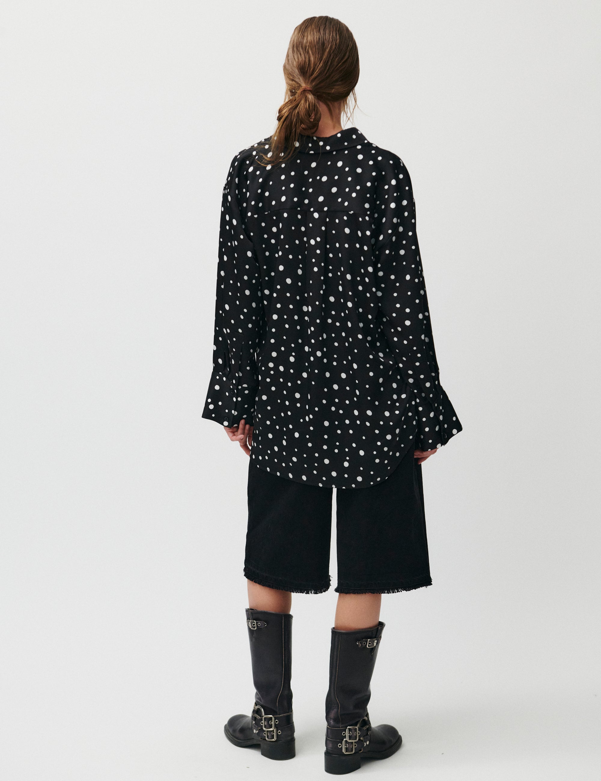 2NDDAY 2ND Plaras - Heavy Satin Tops & T-Shirts 420155 White Polka Dot