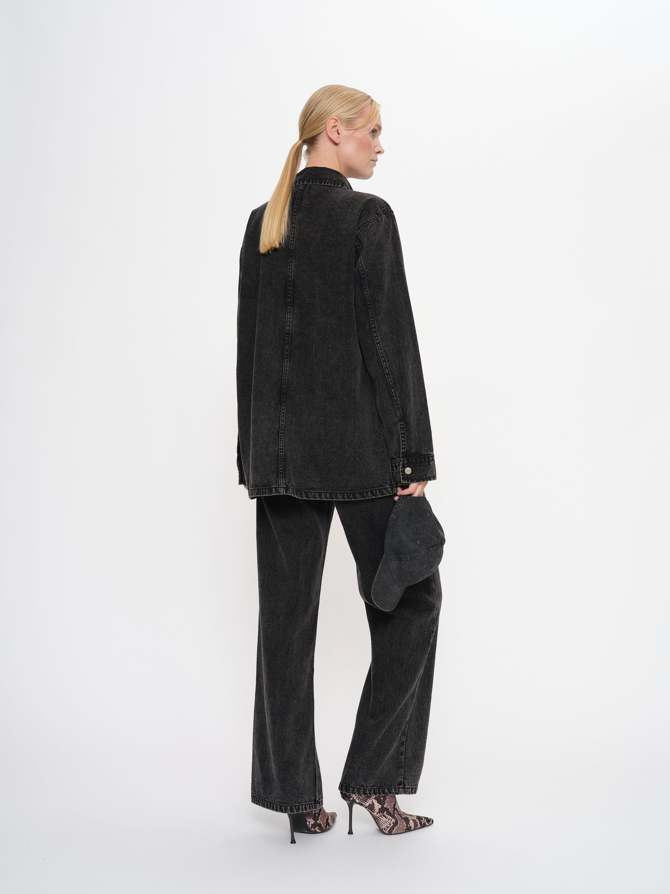 2NDDAY 2ND Rode - Dark Grey Denim Jeans D005 Grey Denim