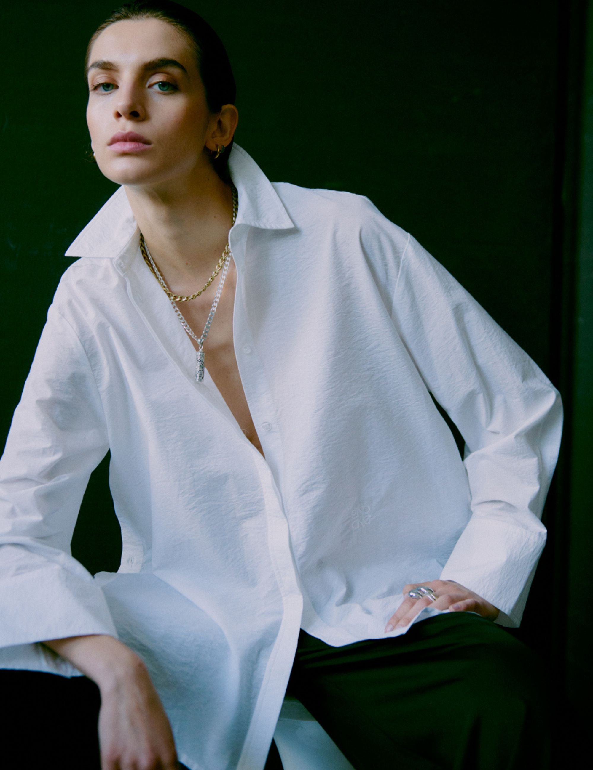 2NDDAY 2ND Rorda - Fall Shirting - Shirt Shirt 114001 Brilliant White