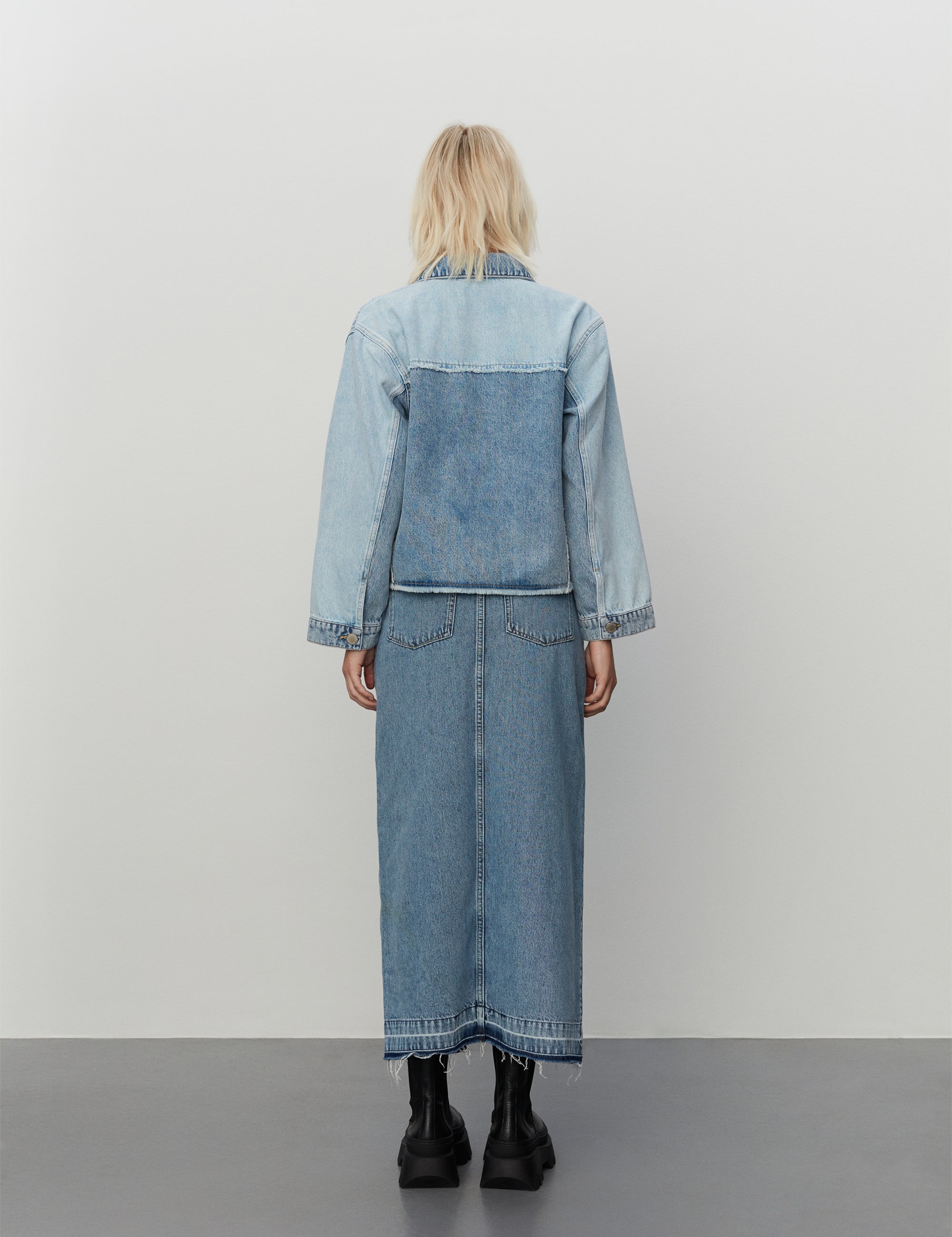 2NDDAY 2ND Sammy TT Jacket D019 Mid Blue