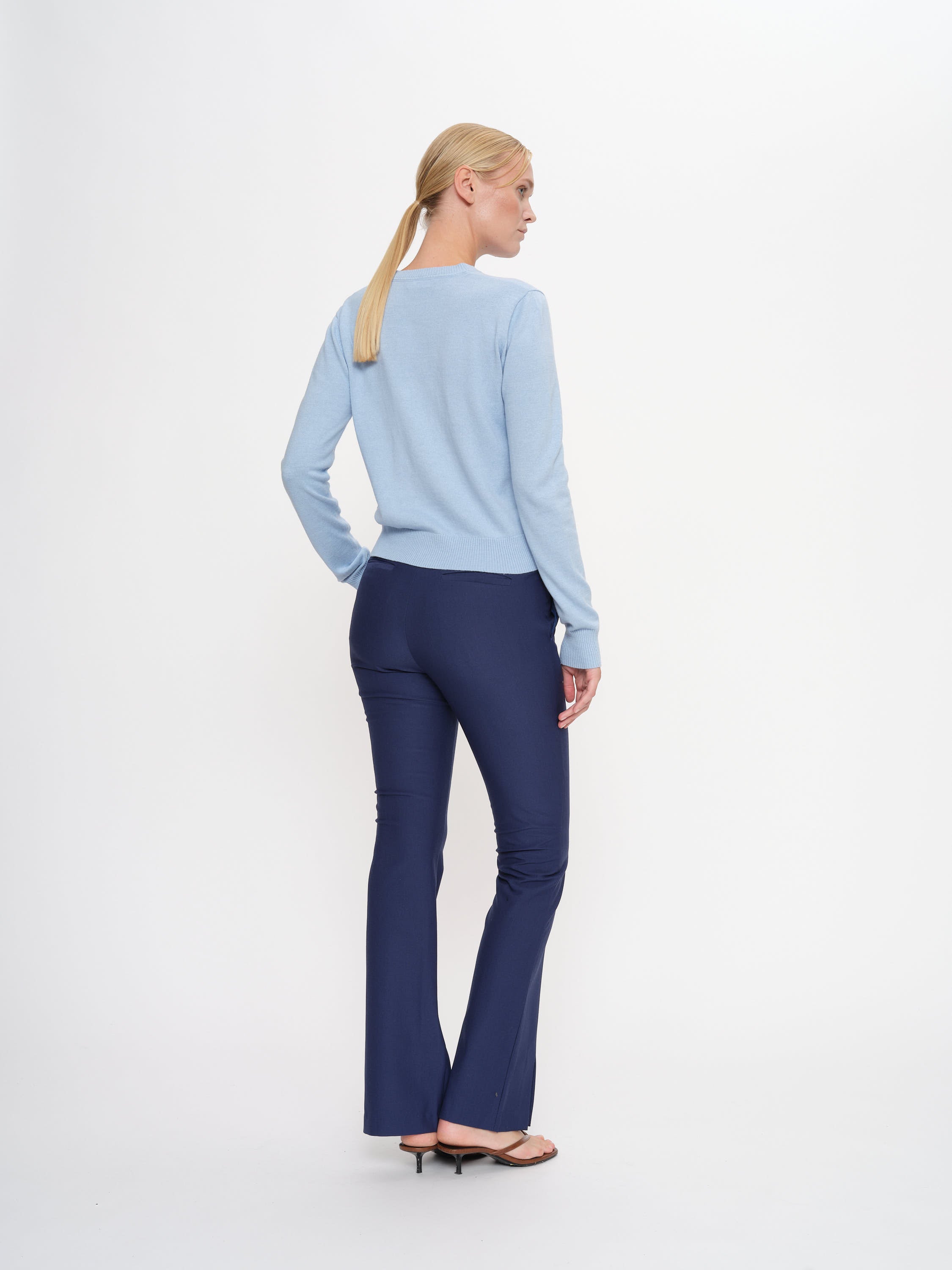 2NDDAY 2ND Sandras - Daily Sleek Pants 193933 Medieval Blue