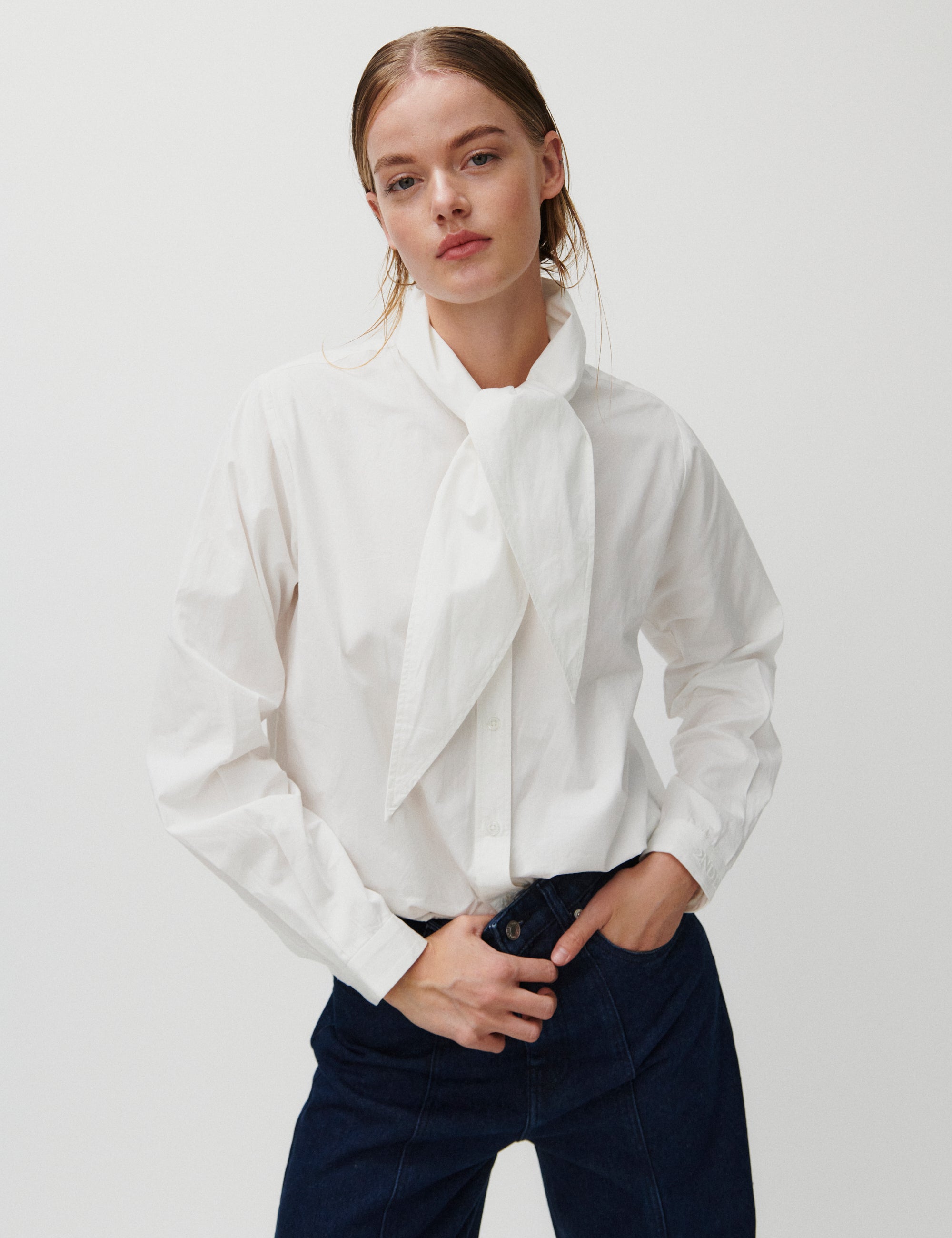 2NDDAY 2ND Silvie - Fine Crispy Poplin Shirts & Blouses 114801 TOFU