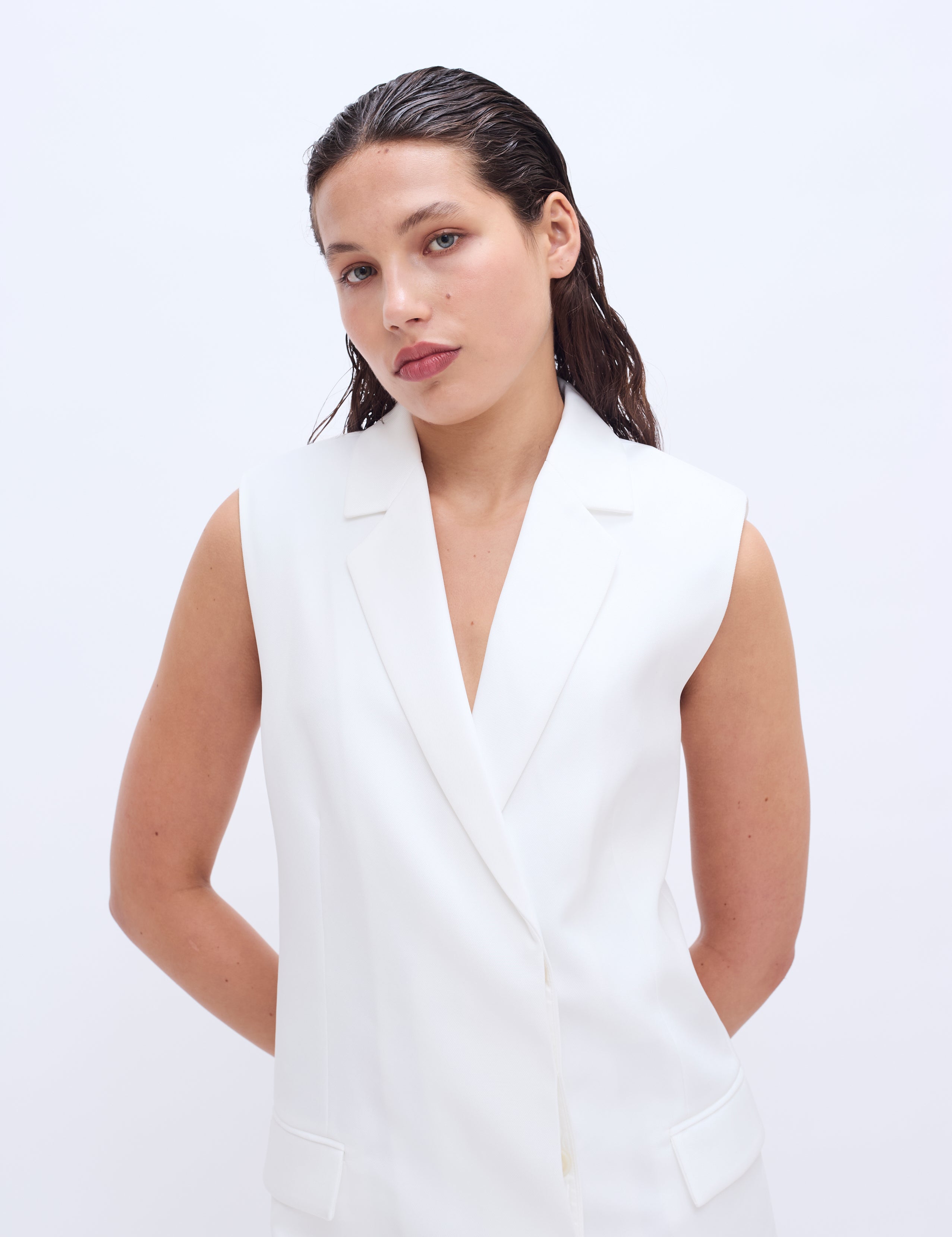 2NDDAY 2ND Topaz - Fine Tailoring Dress 114001 Brilliant White