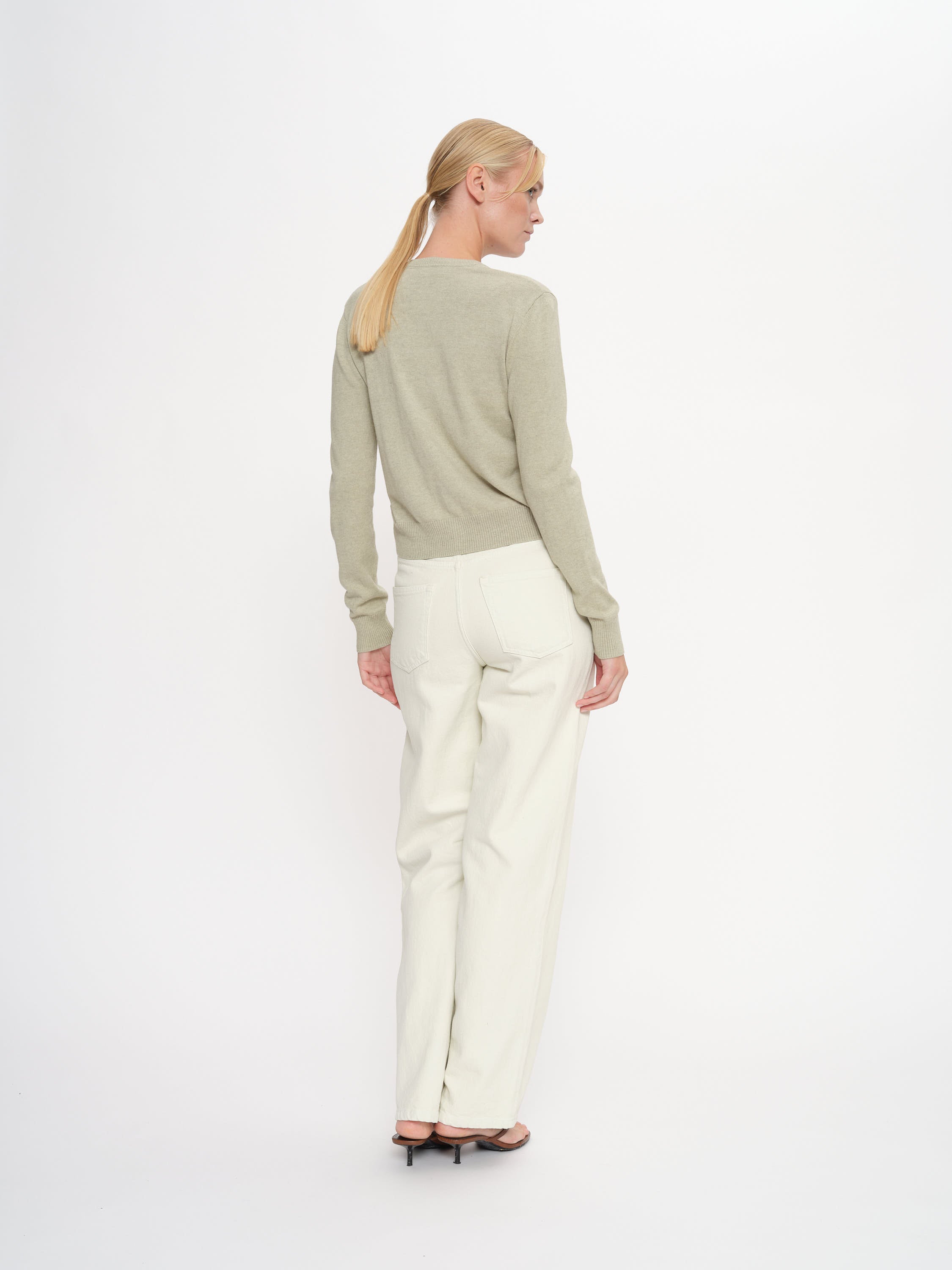 2NDDAY 2ND Vinny - Soft Wool Blend Cardigan 160110 Desert Sage