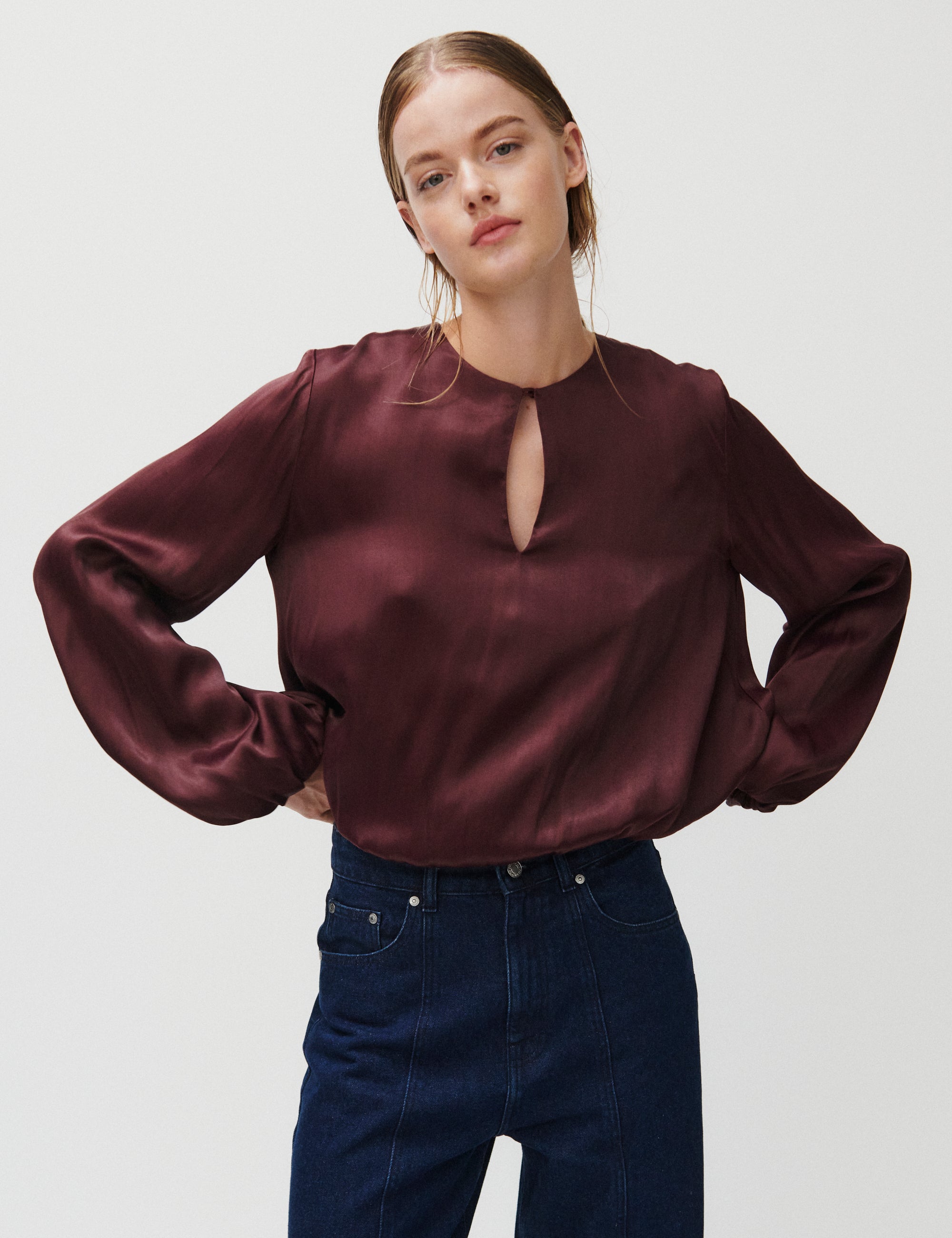 2NDDAY 2ND Willa - Viscose Shirts & Blouses 09016 Catawba Grape