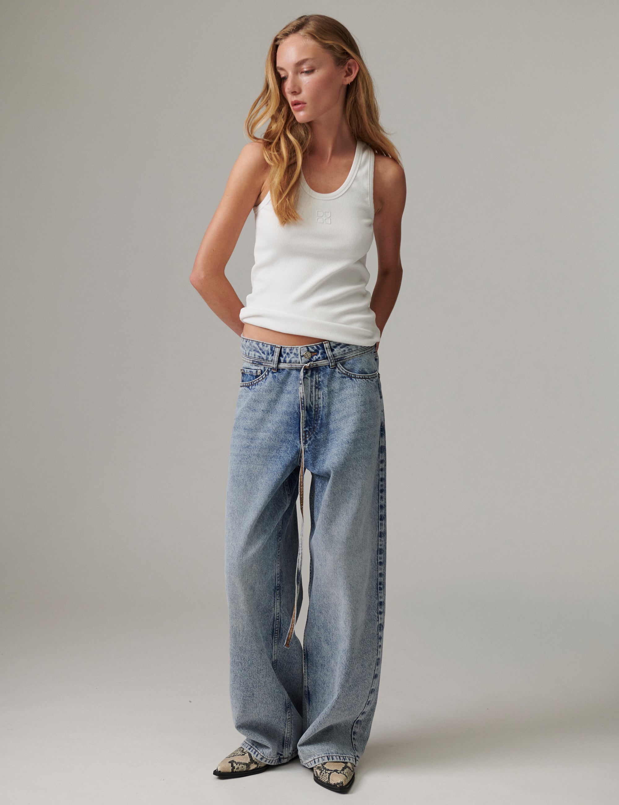 DAY Birger ét Mikkelsen Andi - Blue Soft Denim - Jeans Jeans 500005 Light Blue