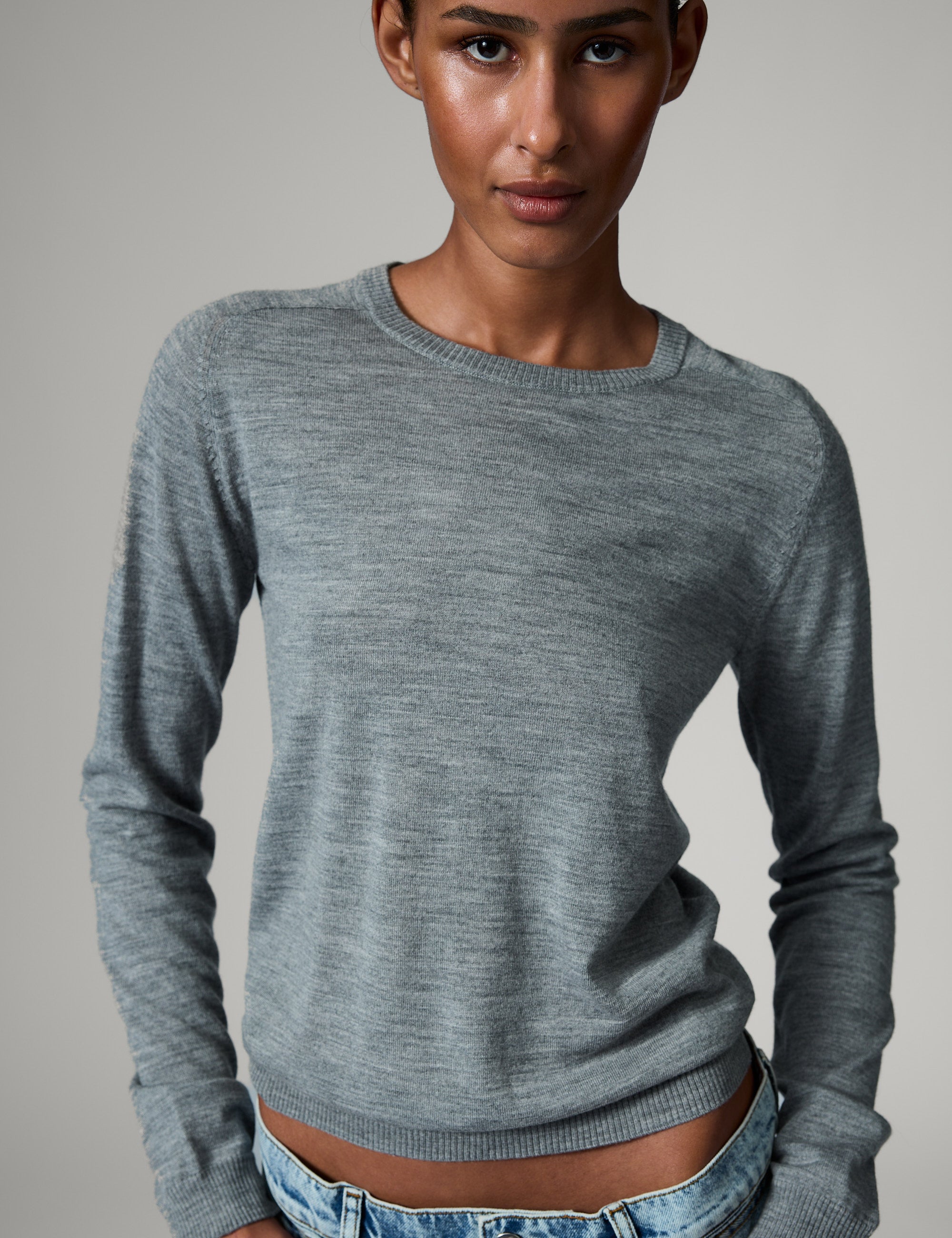 DAY Birger ét Mikkelsen Annabelle - Daily Elements - Pullover Pullover 500006 Medium Grey Melange