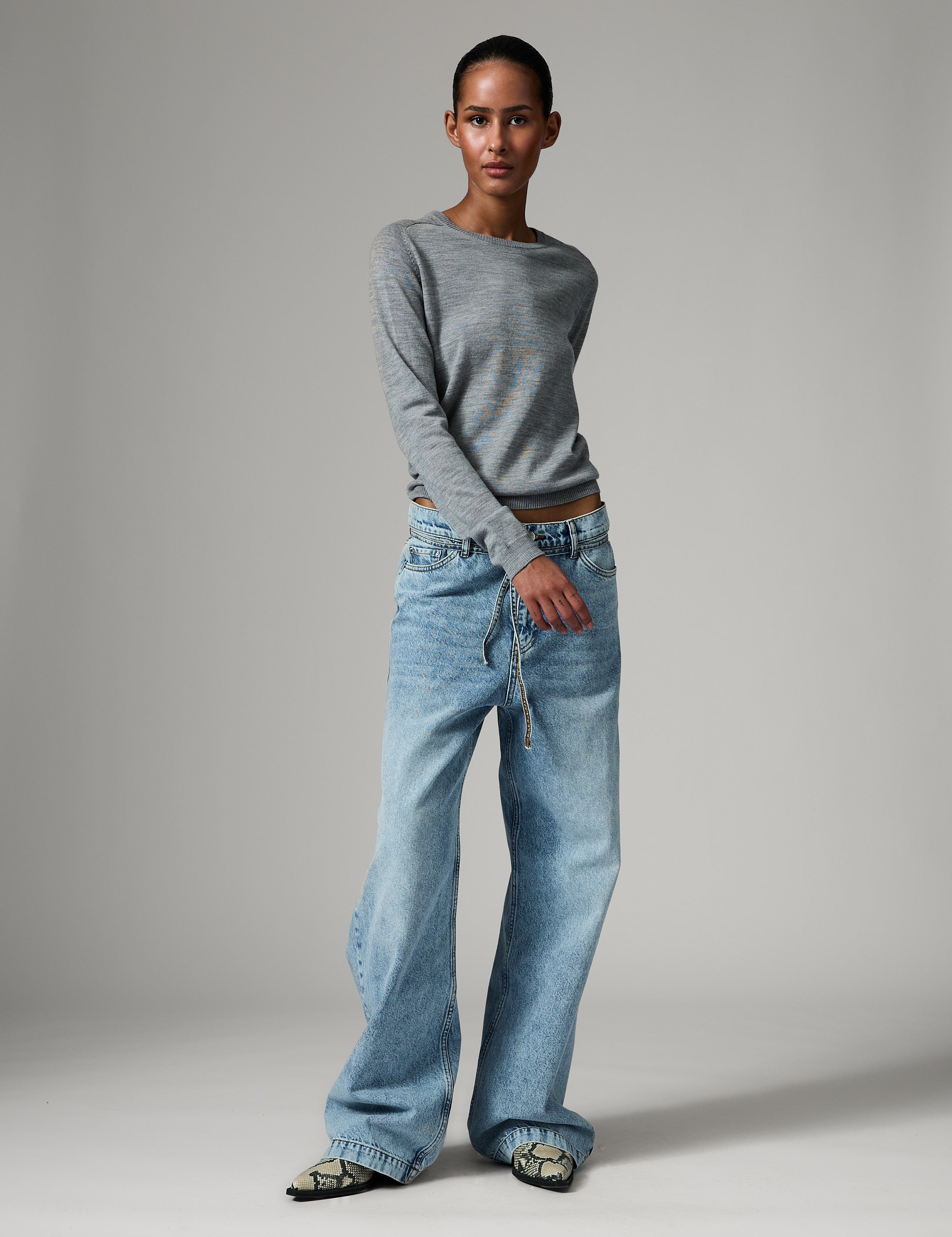 DAY Birger ét Mikkelsen Annabelle - Daily Elements - Pullover Pullover 500006 Medium Grey Melange