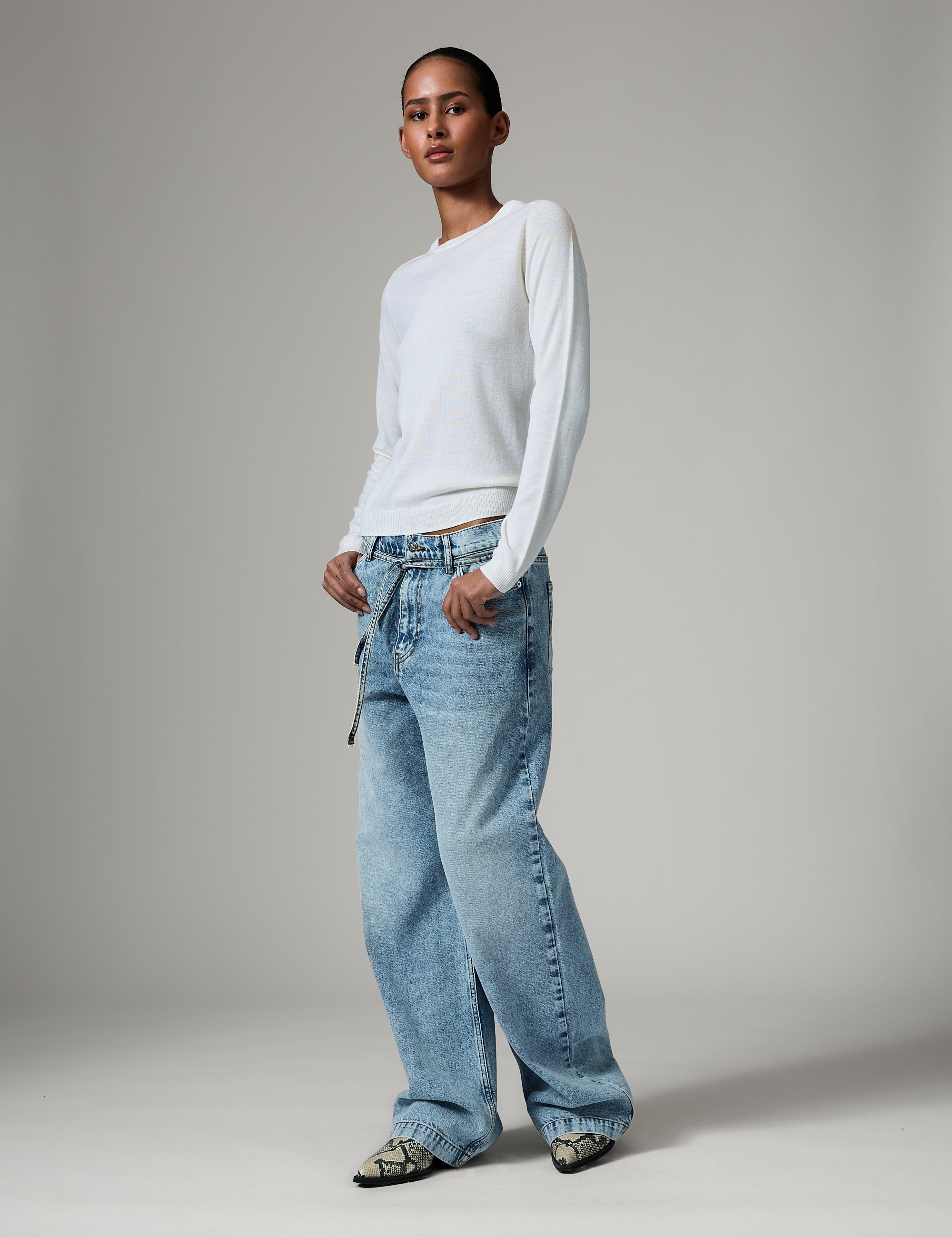 DAY Birger ét Mikkelsen Annabelle king - Daily Elements Pullover 01002 Ivory Shade