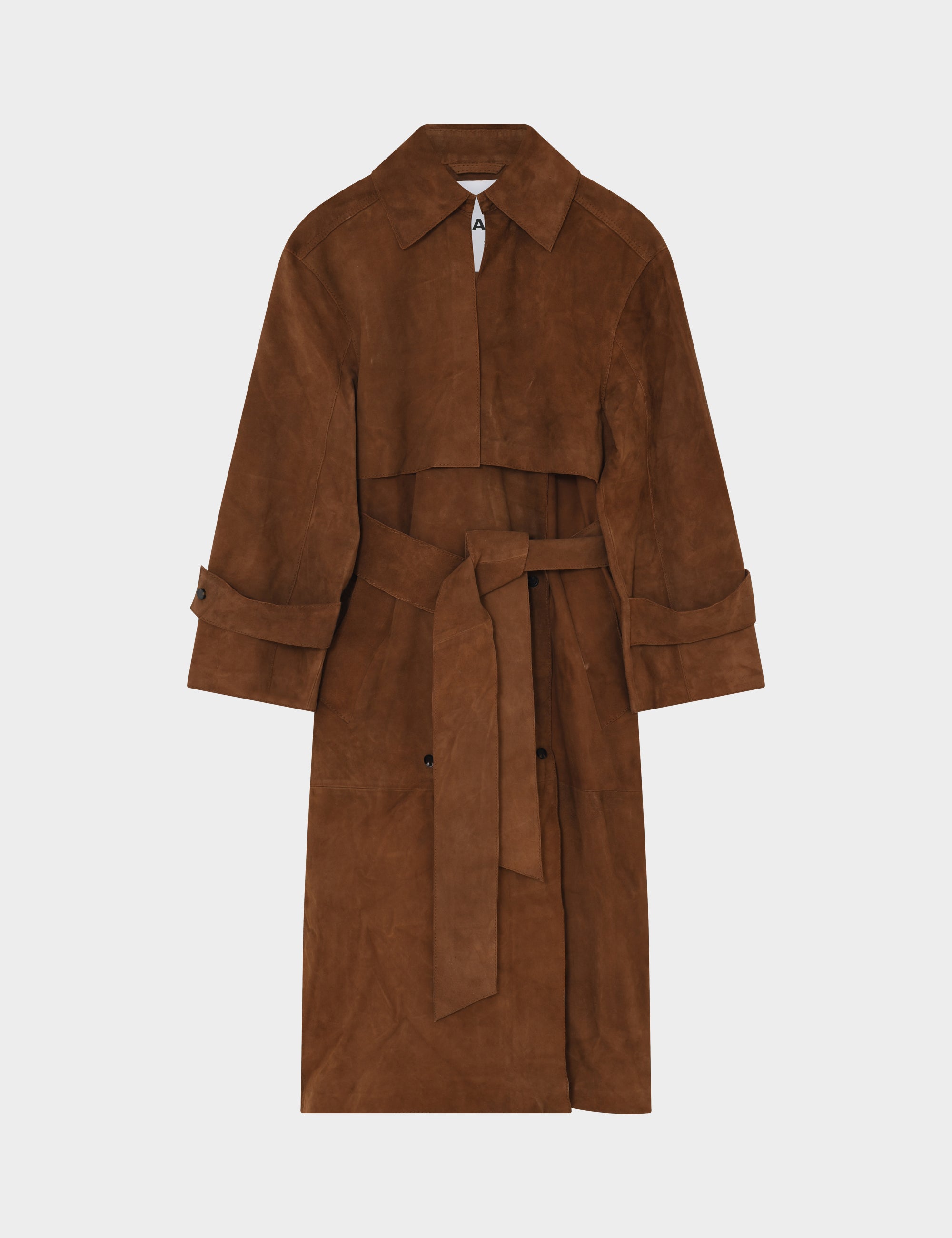 DAY Birger ét Mikkelsen Ariel - Suede Coat 181148 CARAMEL CAFE