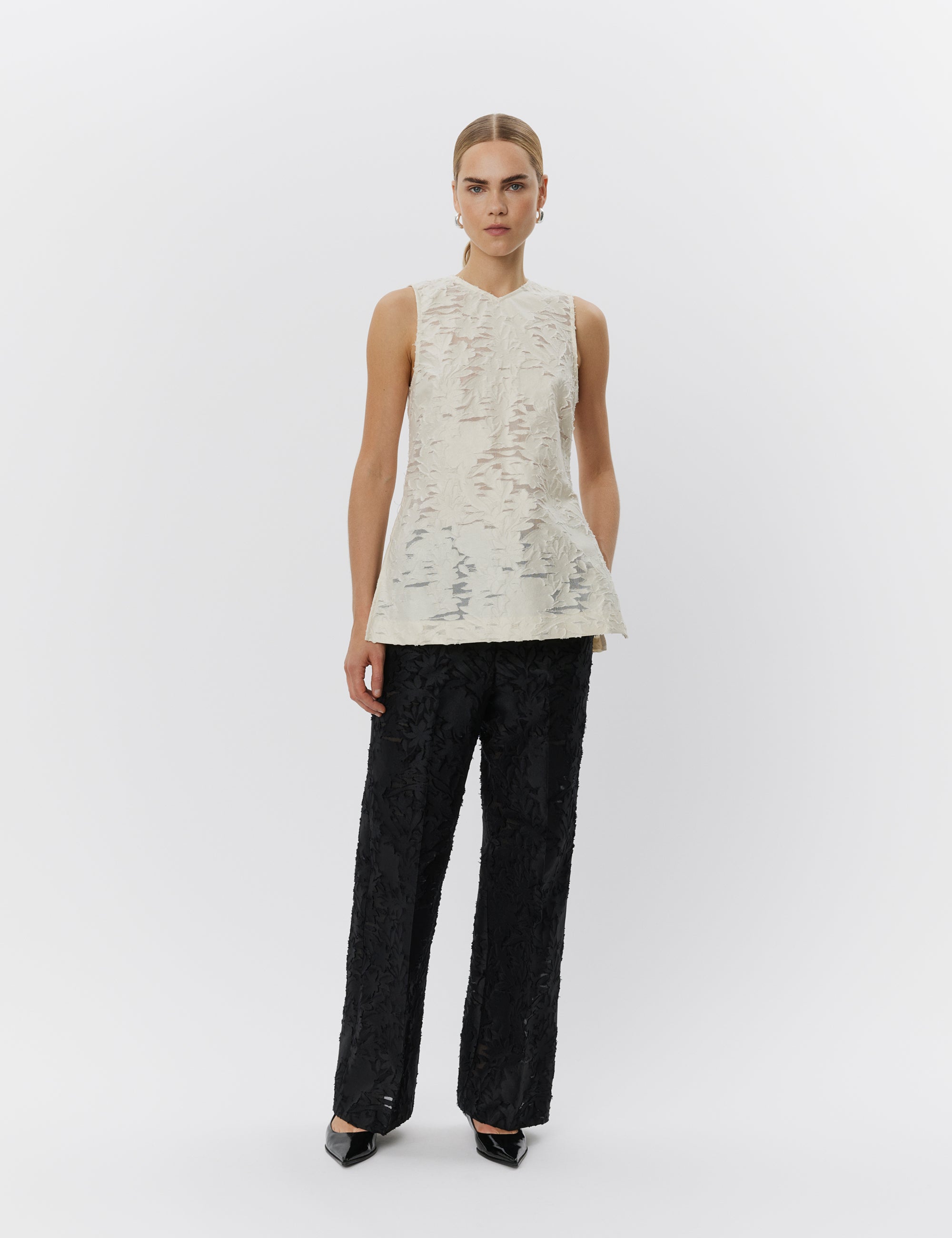DAY Birger ét Mikkelsen Ash - Refined structure Tops & T-Shirts 120110 Pistachio Shell