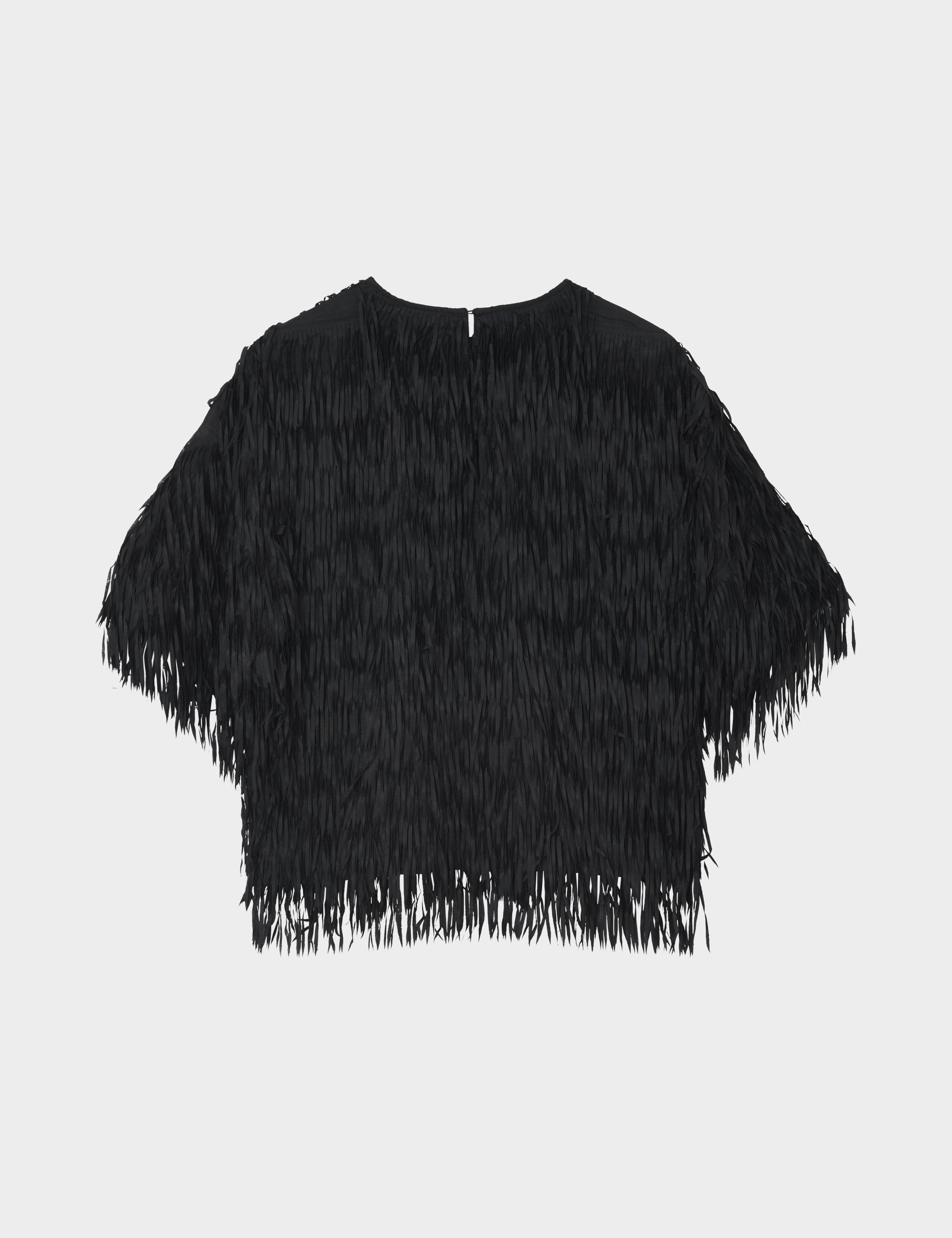 DAY Birger ét Mikkelsen Barcelona - Delicate Fringes Shirts & Blouses 190303 Black