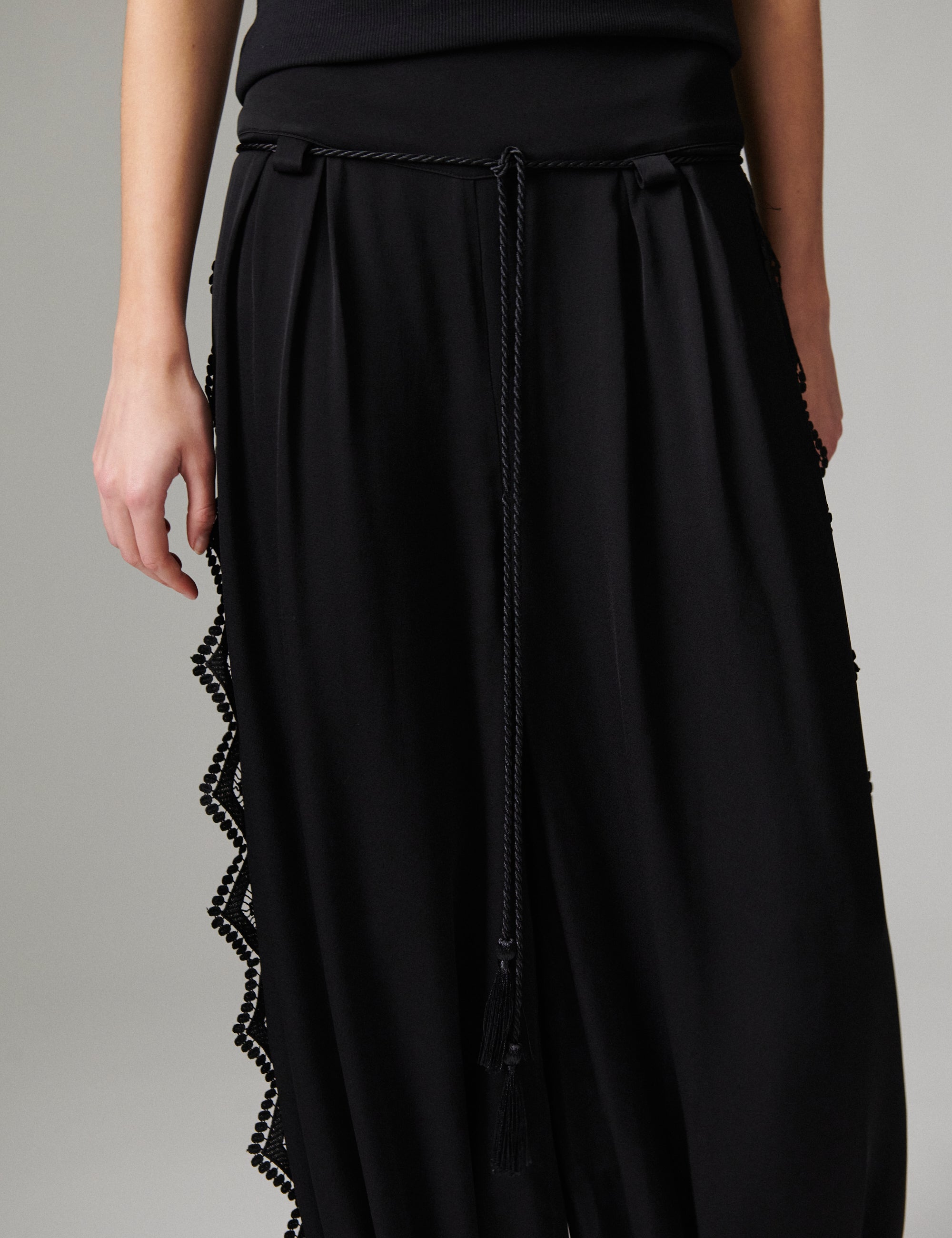 DAY Birger ét Mikkelsen Beate - Matte Crepe - Pants Pants 190303 Black