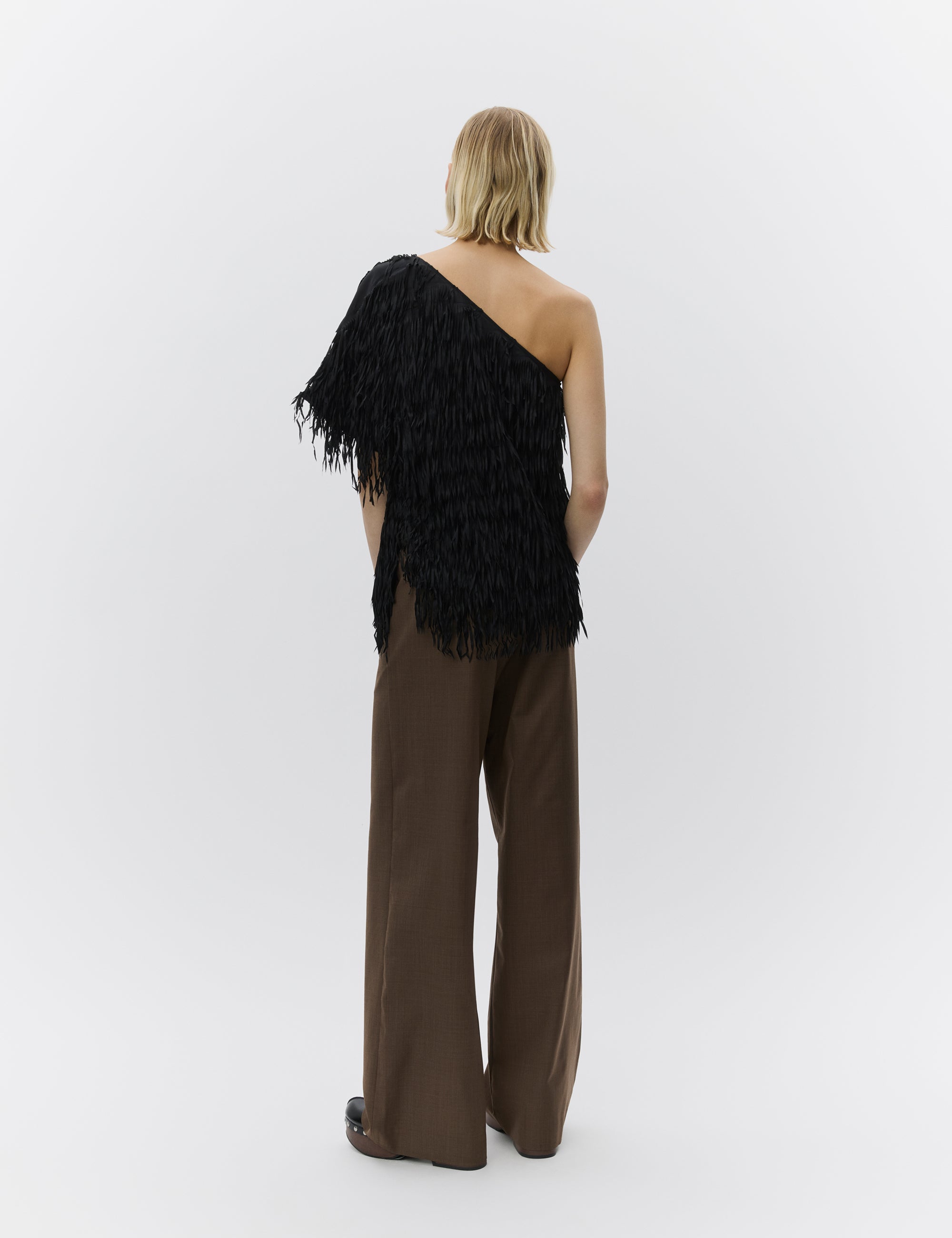 DAY Birger ét Mikkelsen Bell - Delicate Fringes Shirts & Blouses 190303 BLACK