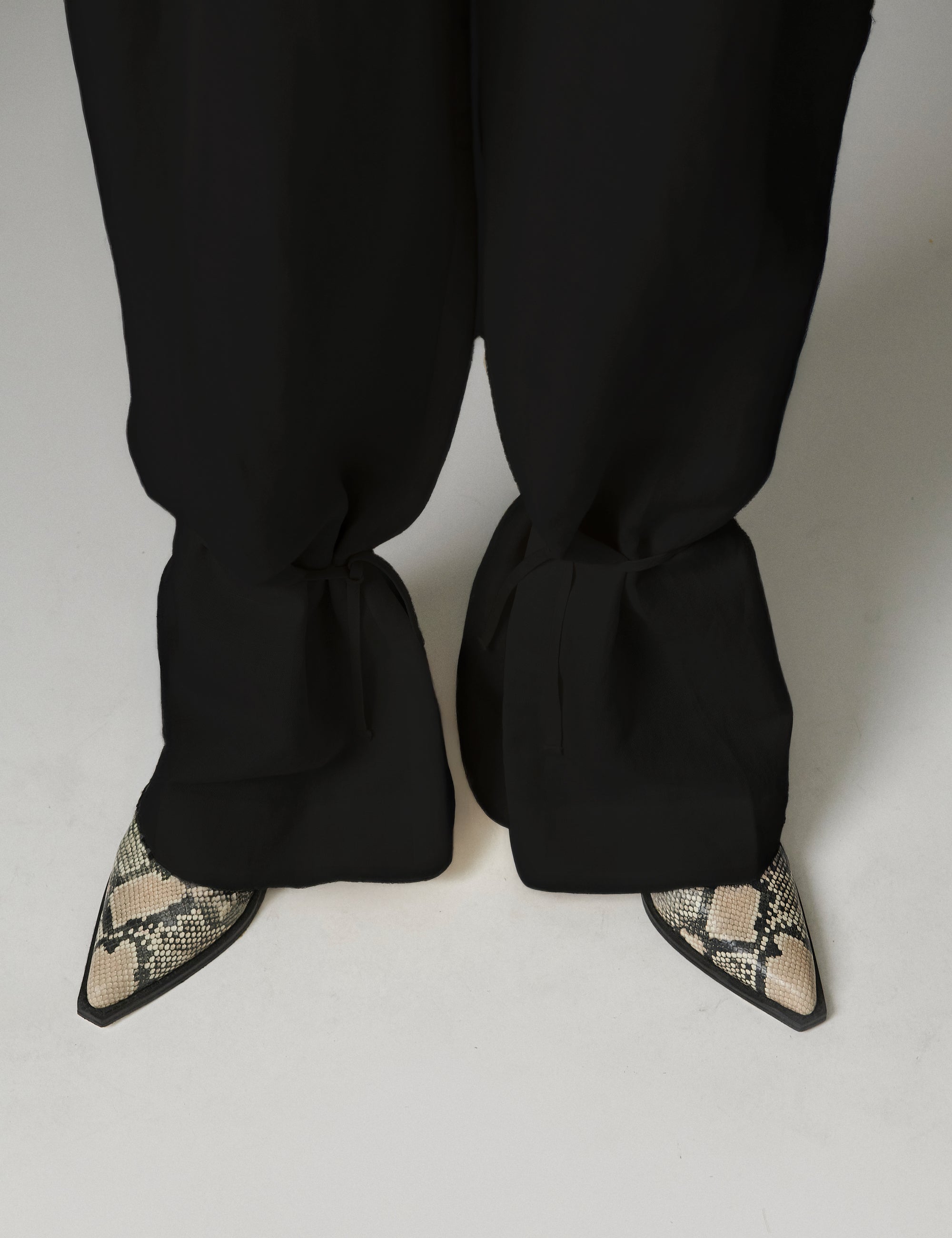 DAY Birger ét Mikkelsen Belle - Contrast Linen - Pants Pants 190303 Black