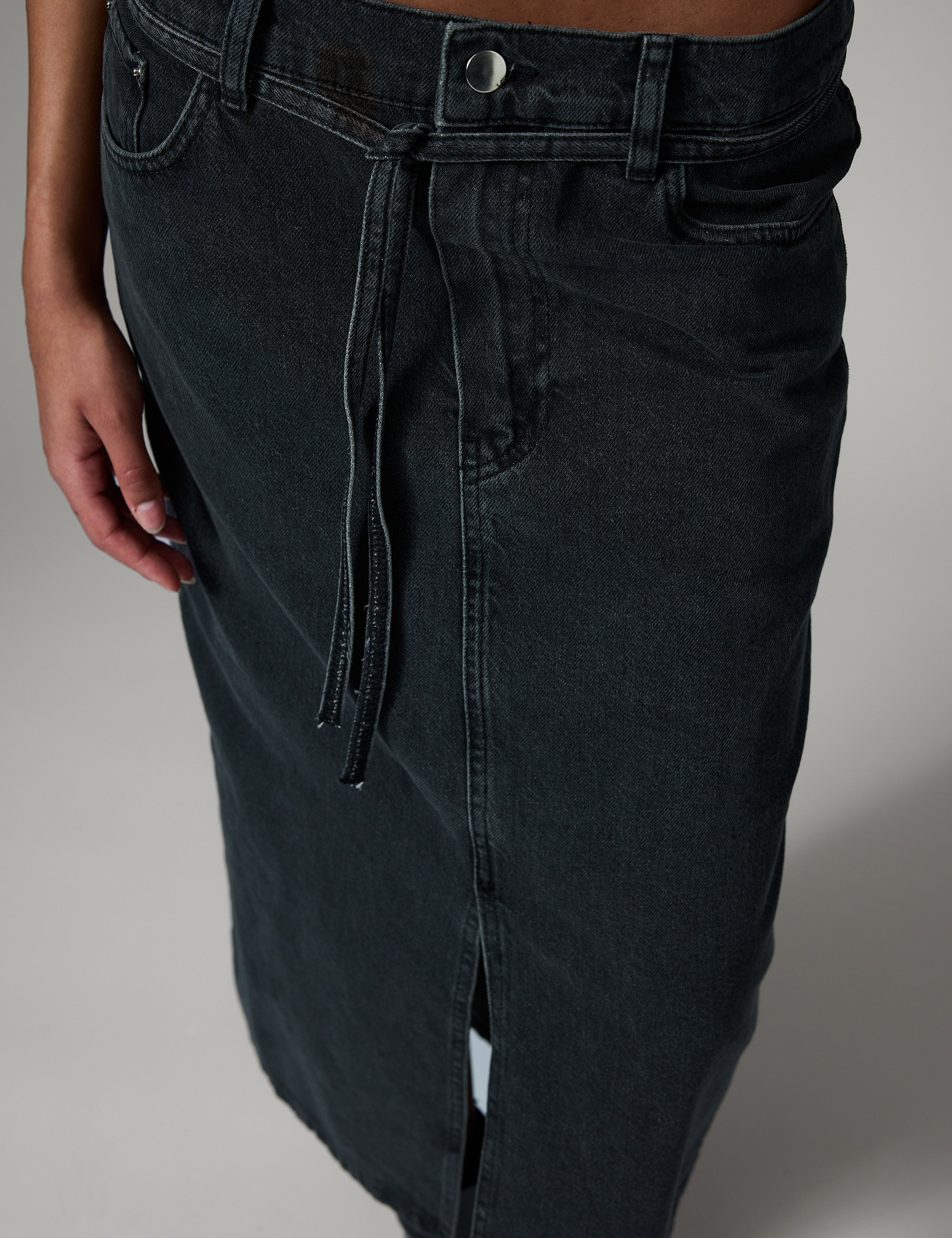 DAY Birger ét Mikkelsen Ben - Black Denim Skirt 190303 Black