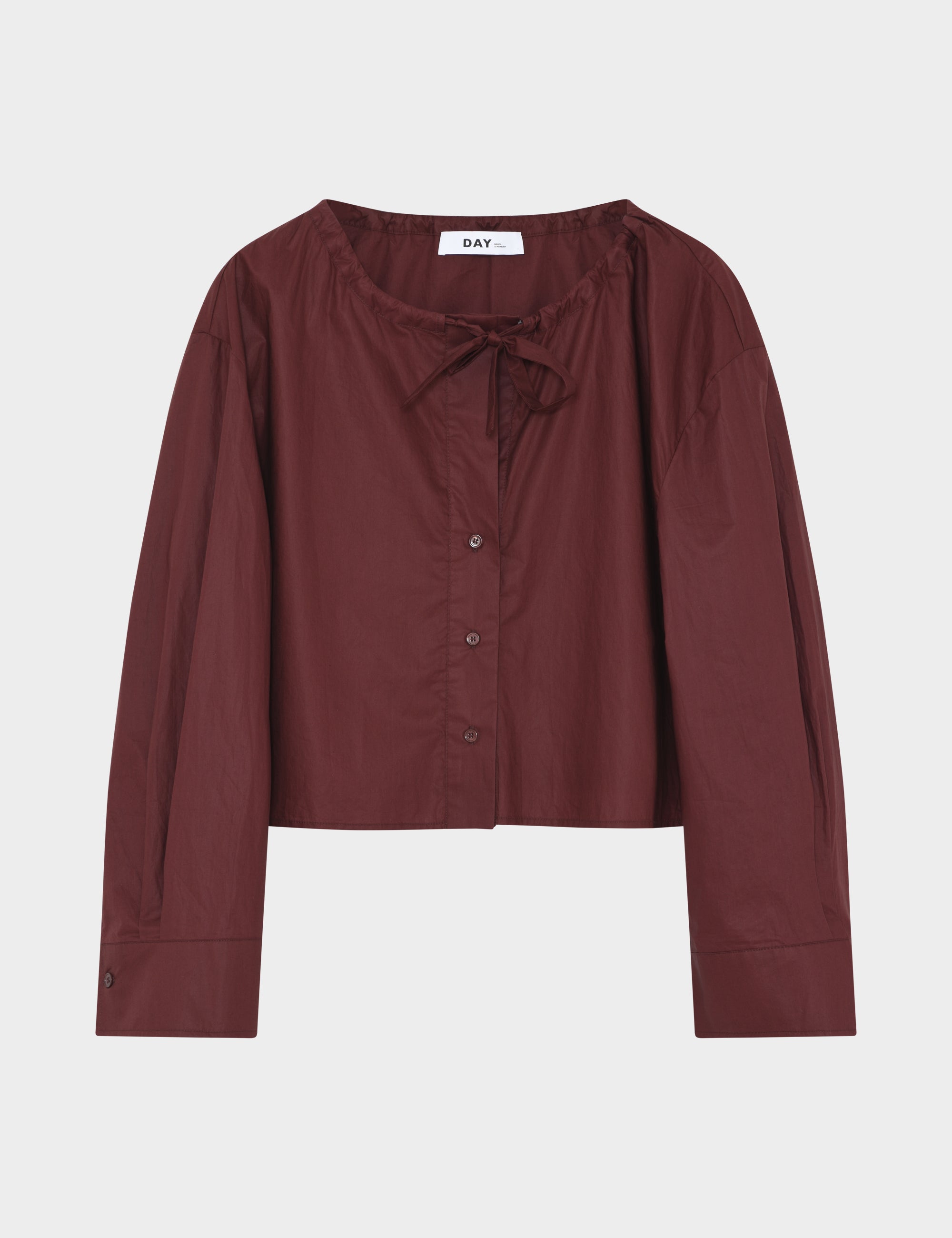 DAY Birger ét Mikkelsen Birch - Cotton Chintz Shirts & Blouses 191317 Bitter Chocolate..