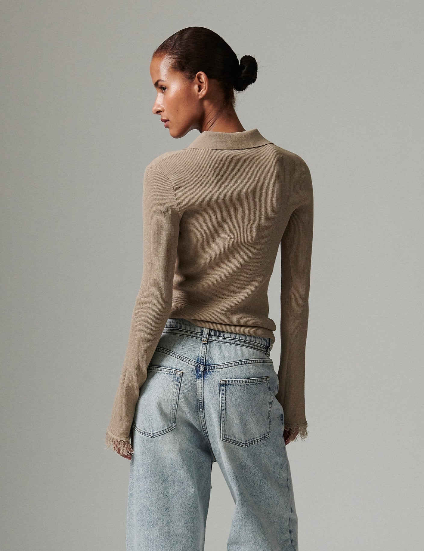 DAY Birger ét Mikkelsen Blanche - Cotton Base Tops & T-Shirts 171109 CHINCHILLA