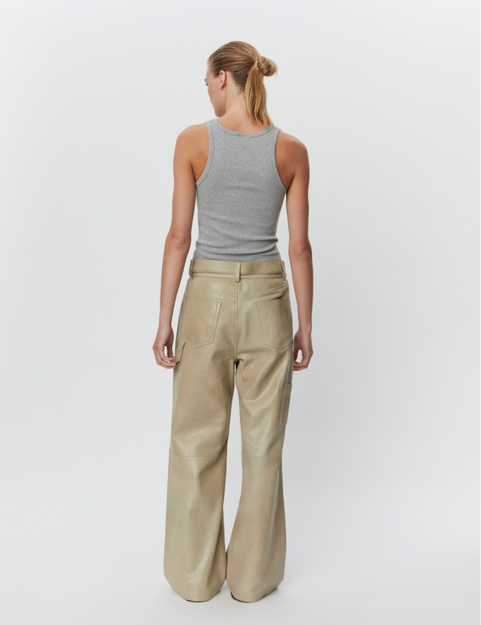 DAY Birger ét Mikkelsen Camilo - Classic Rib - Top Top 500036 Light Grey Melange