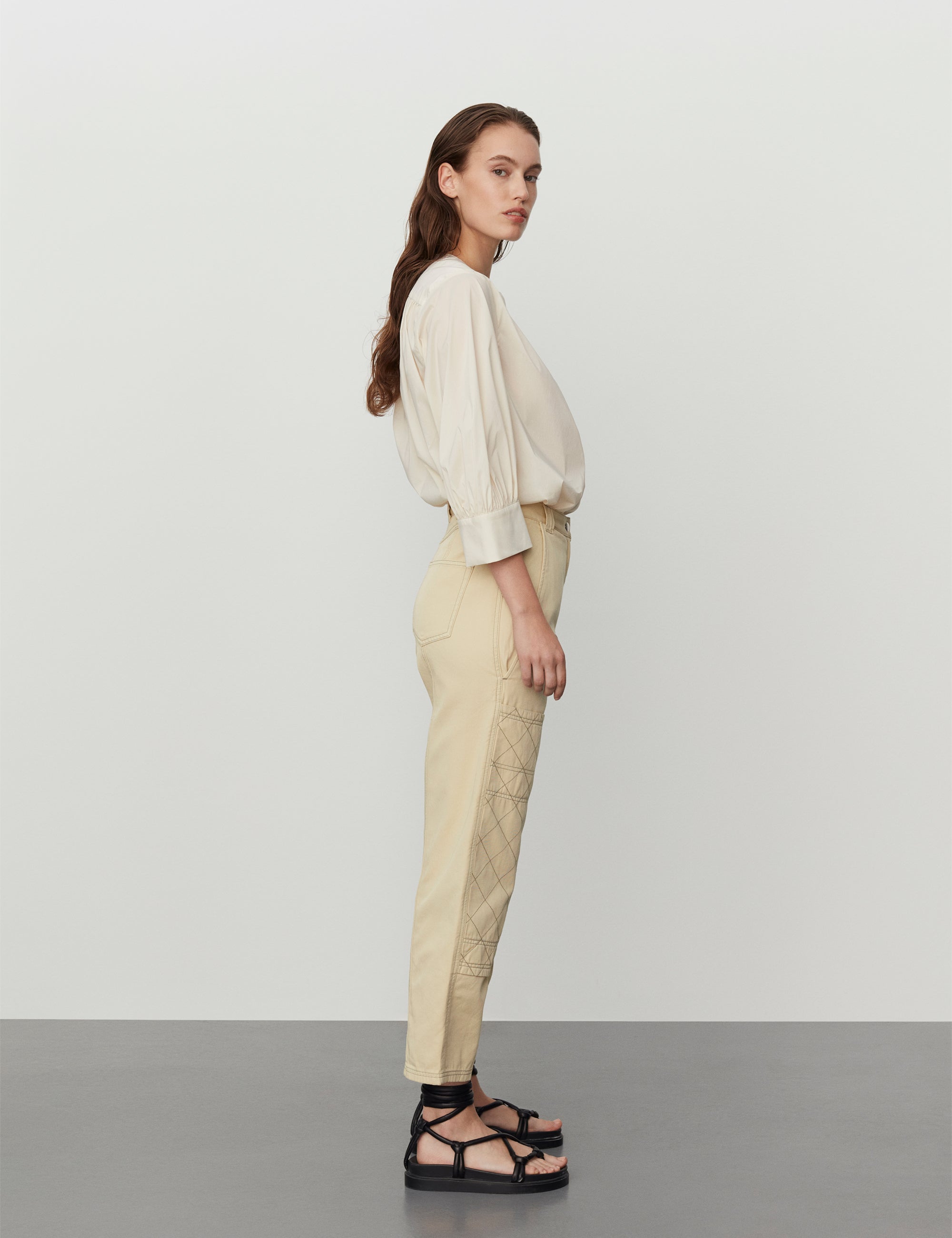 DAY Birger ét Mikkelsen Carlos - Canvas Twill Pants 130513 FROZEN DEW