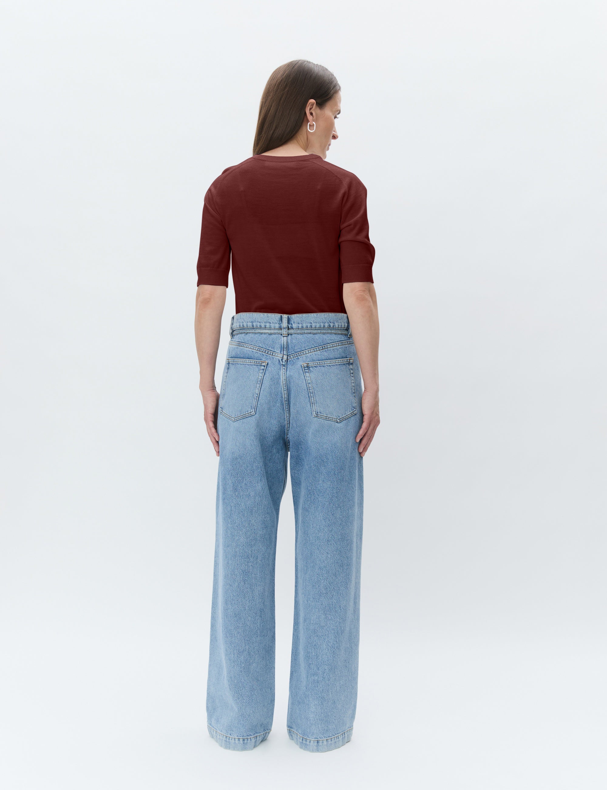DAY Birger ét Mikkelsen Carolina - Daily Elements - Pullover Pullover 420135 Burgundy