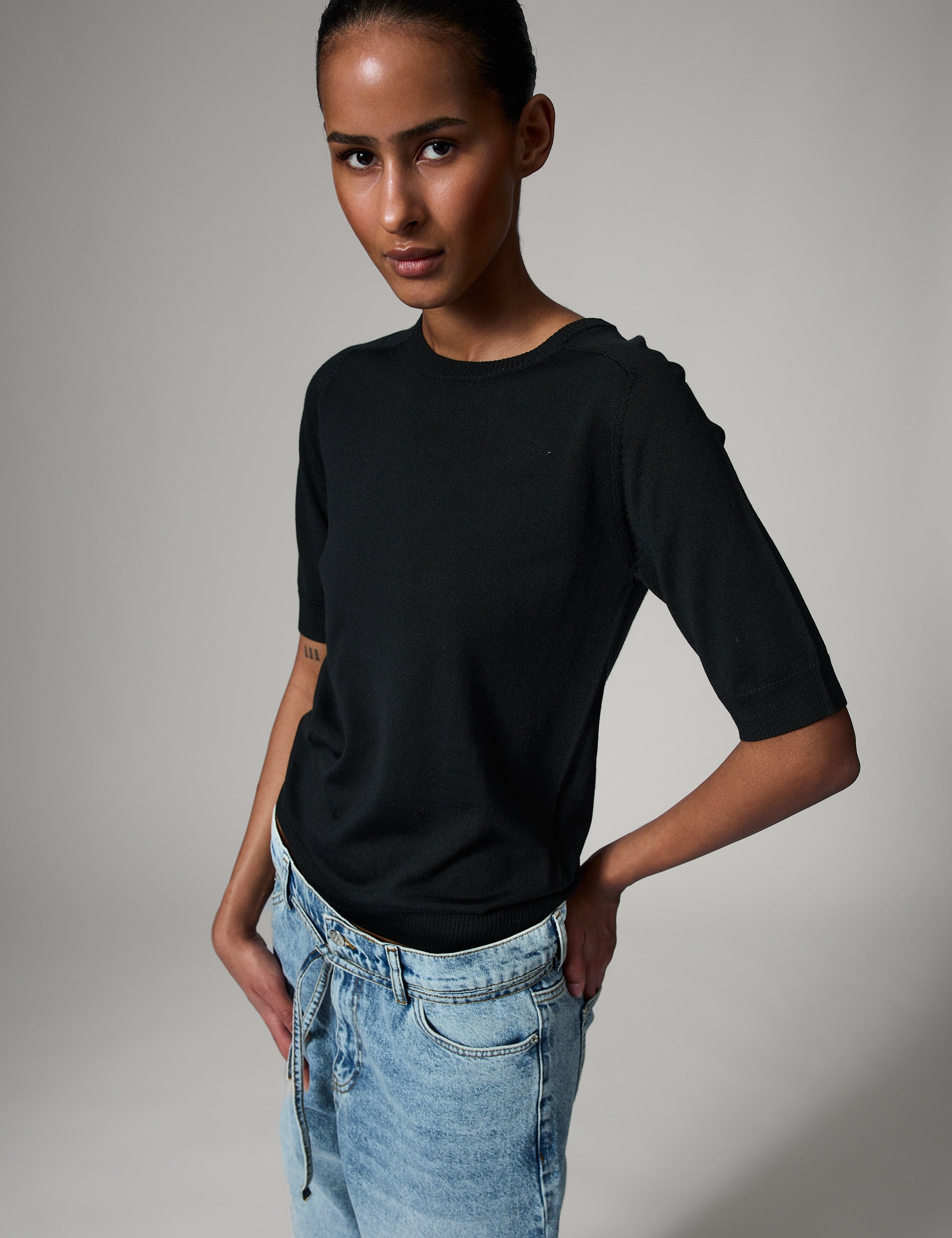 DAY Birger ét Mikkelsen Carolina - Daily Elements Pullover 190303 Black