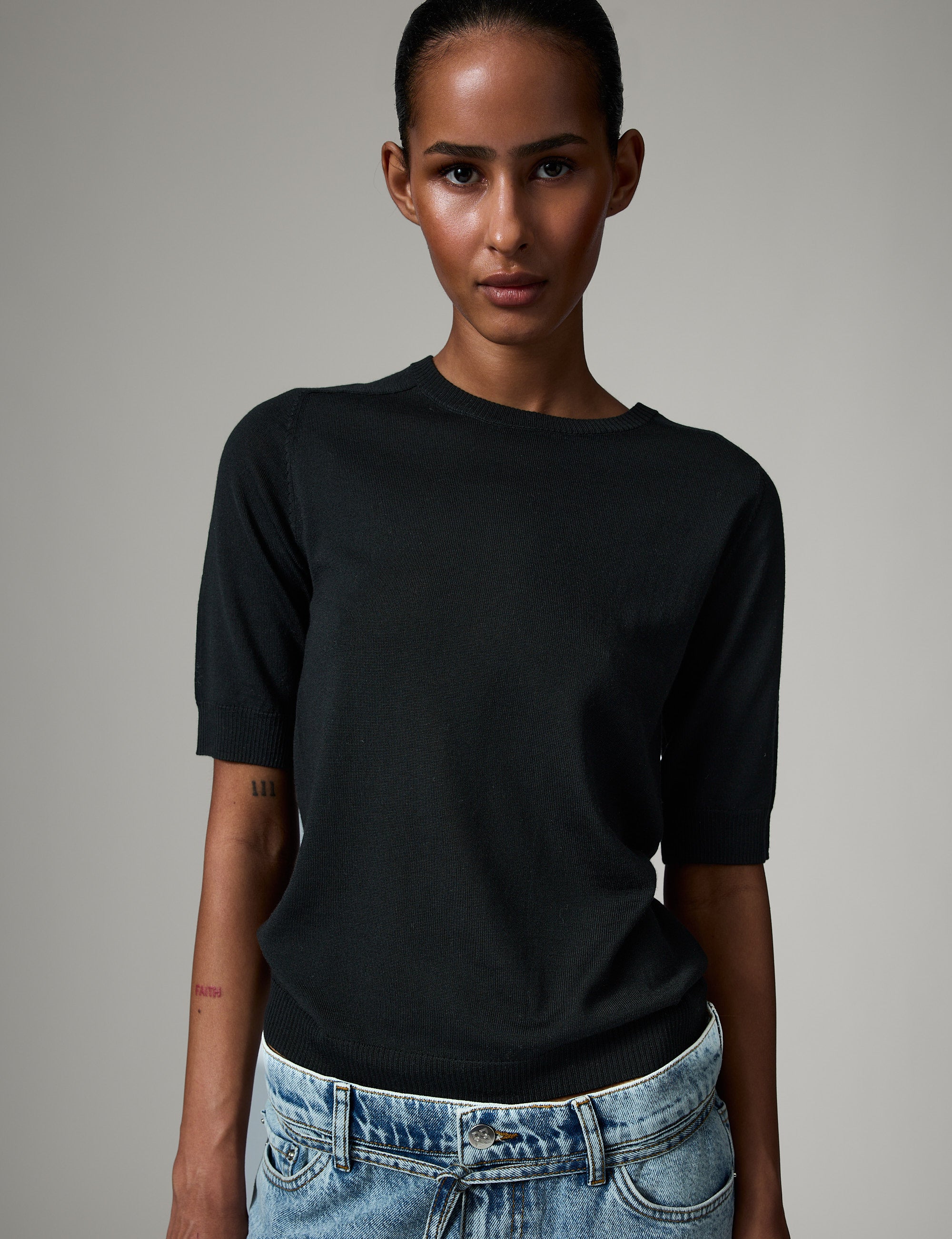 DAY Birger ét Mikkelsen Carolina - Daily Elements Pullover 190303 Black