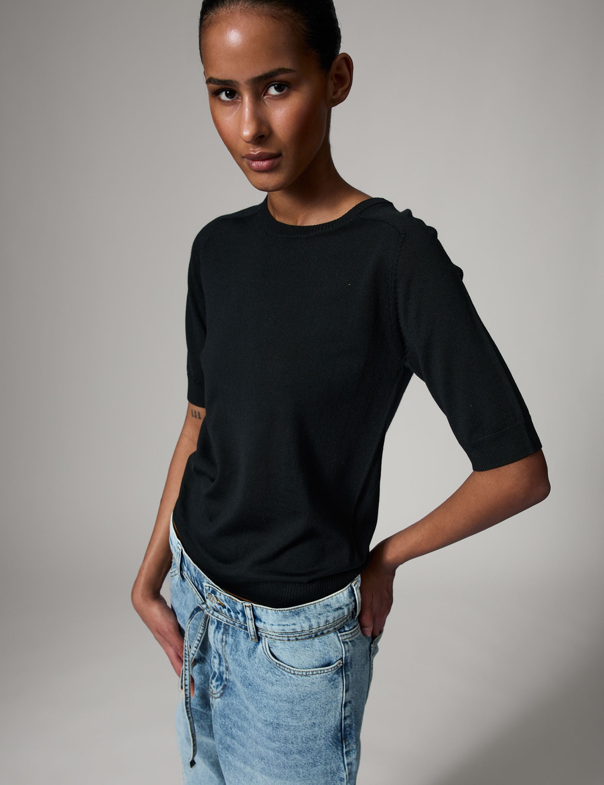 DAY Birger ét Mikkelsen Carolina - Daily Elements Pullover 190303 Black