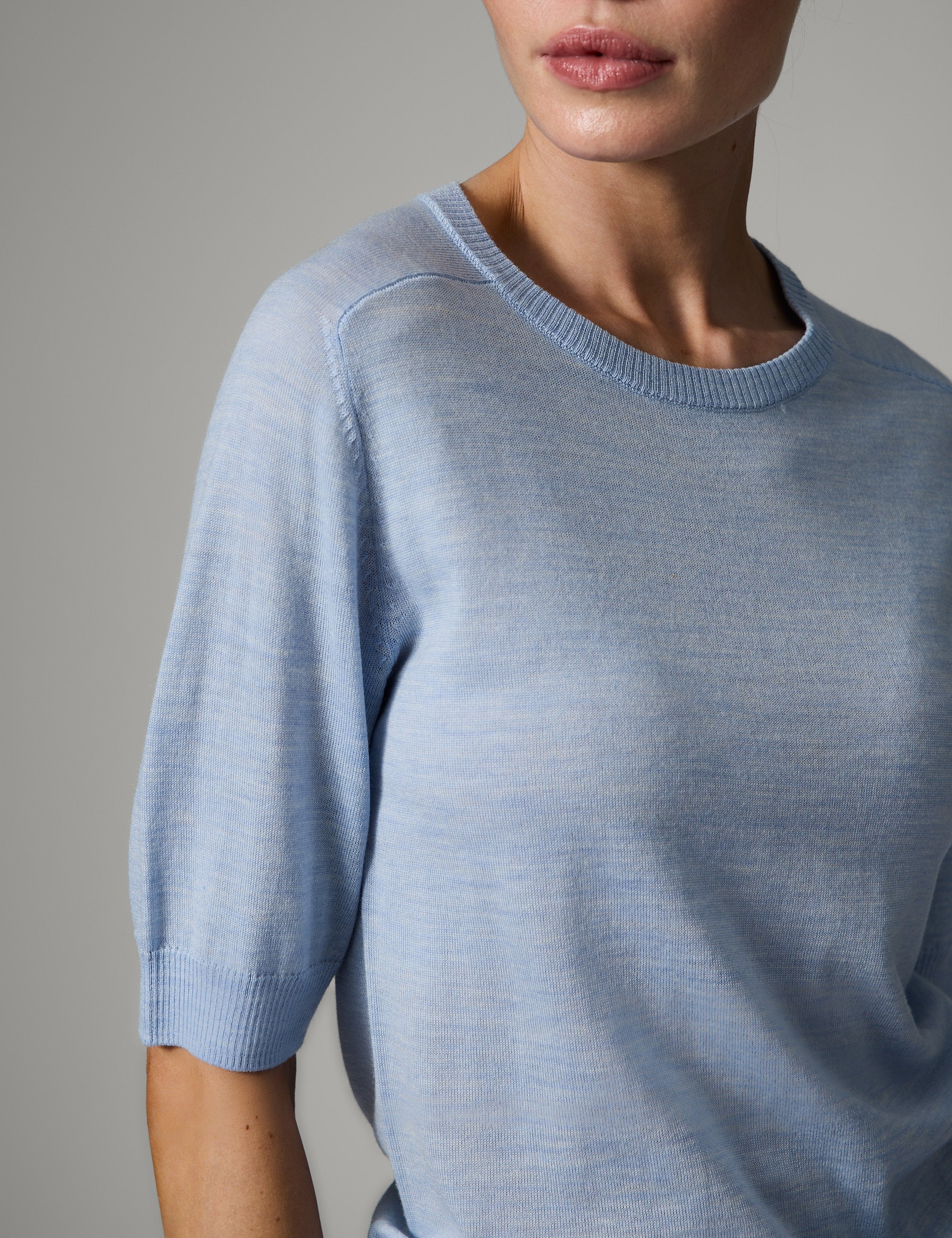 DAY Birger ét Mikkelsen Carolina - Daily Elements - Pullover Pullover 500005 LIGHT BLUE MELANGE