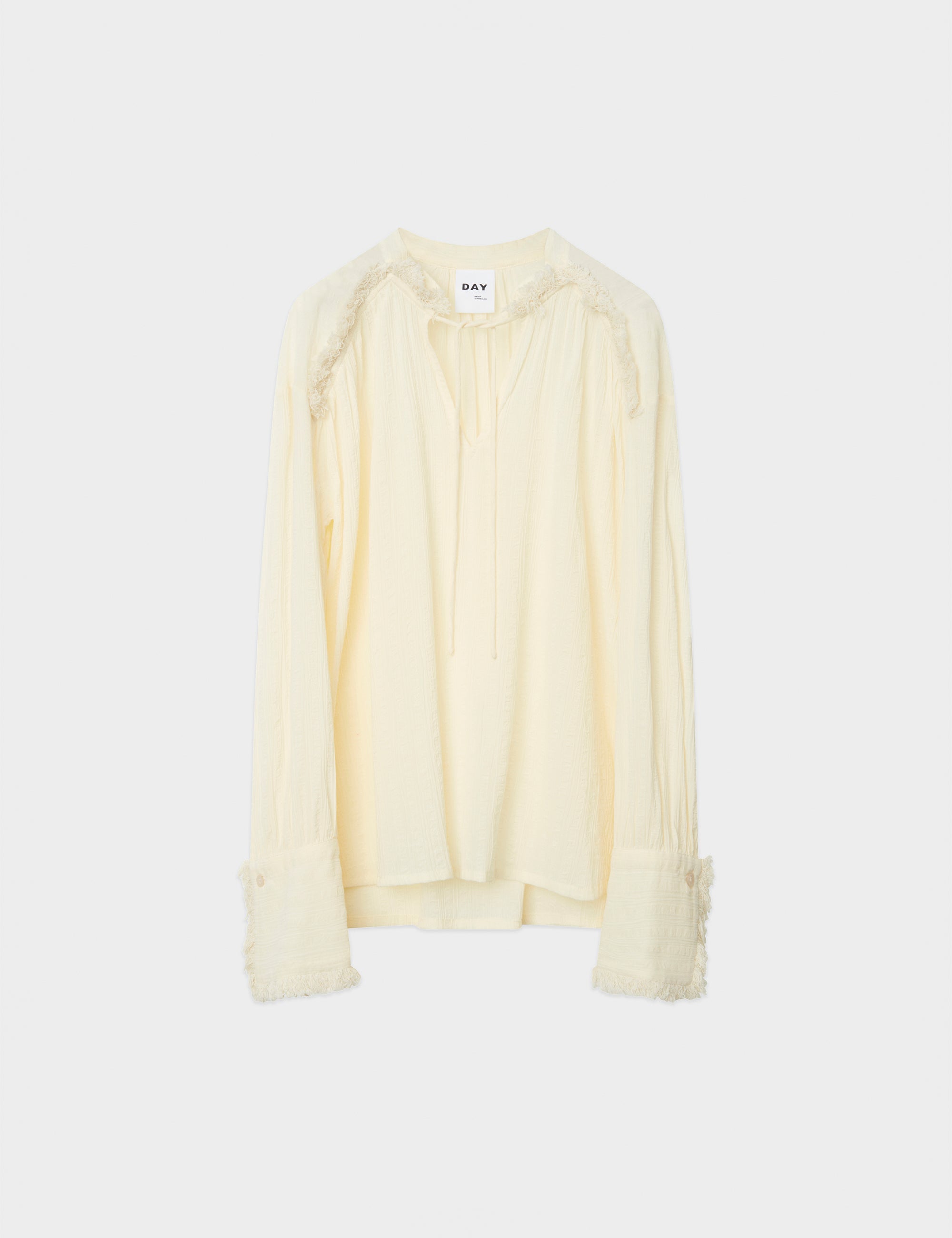 DAY Birger ét Mikkelsen Cheyenne - Sheer Cotton Shirts & Blouses 110104 Vanilla Ice