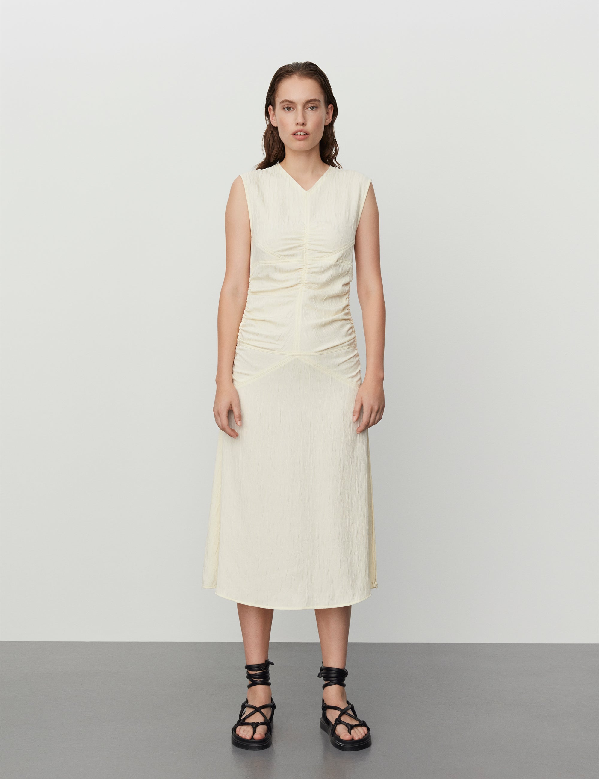 DAY Birger ét Mikkelsen Costa - Blossom Jacquard Dress 110104 Vanilla Ice