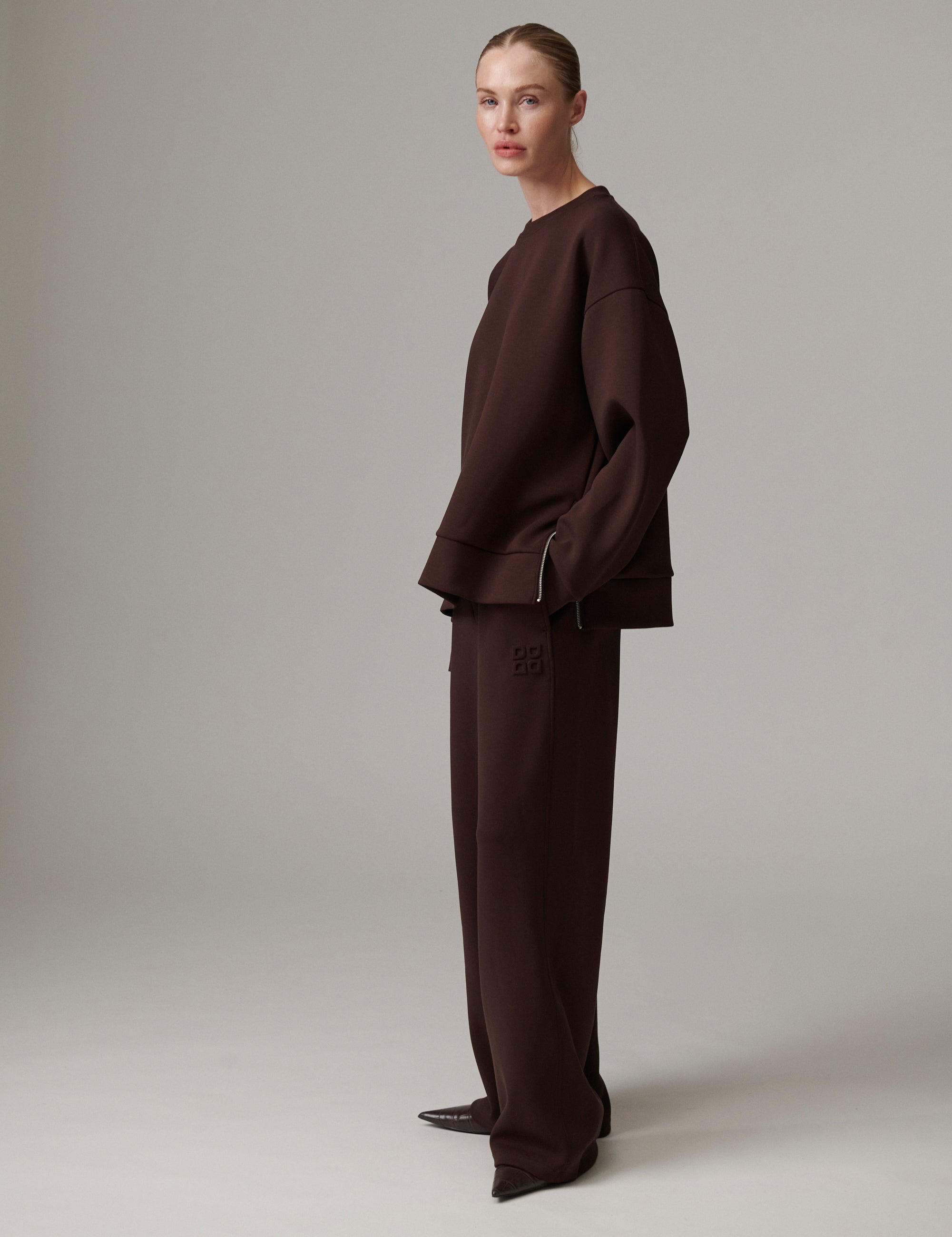 DAY Birger ét Mikkelsen DAYDaniela - Scuba - Sweatpants Pants 190915 Coffee Bean
