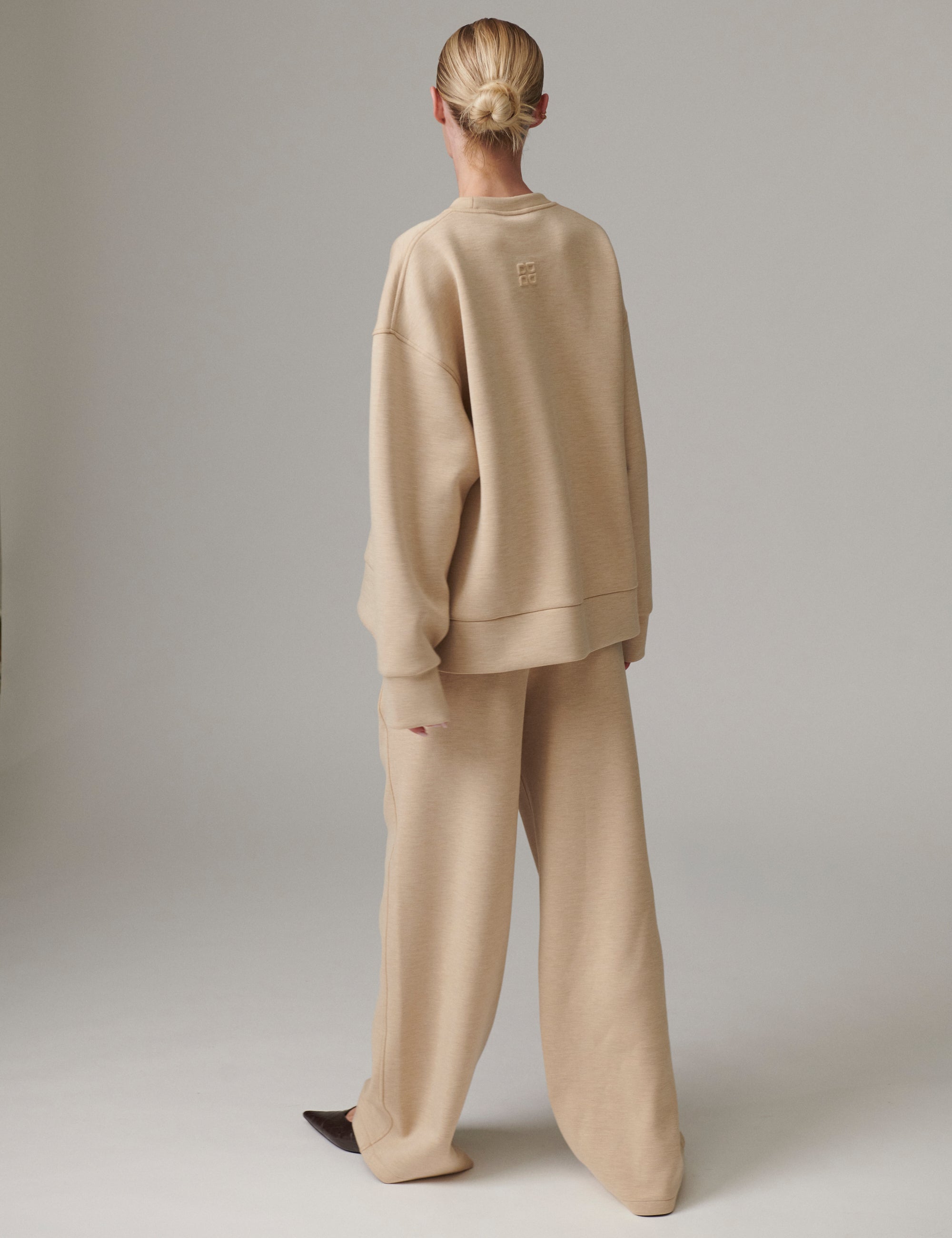DAY Birger ét Mikkelsen DAYDaniela - Scuba - Sweatpants Pants 500001 Beige Melange