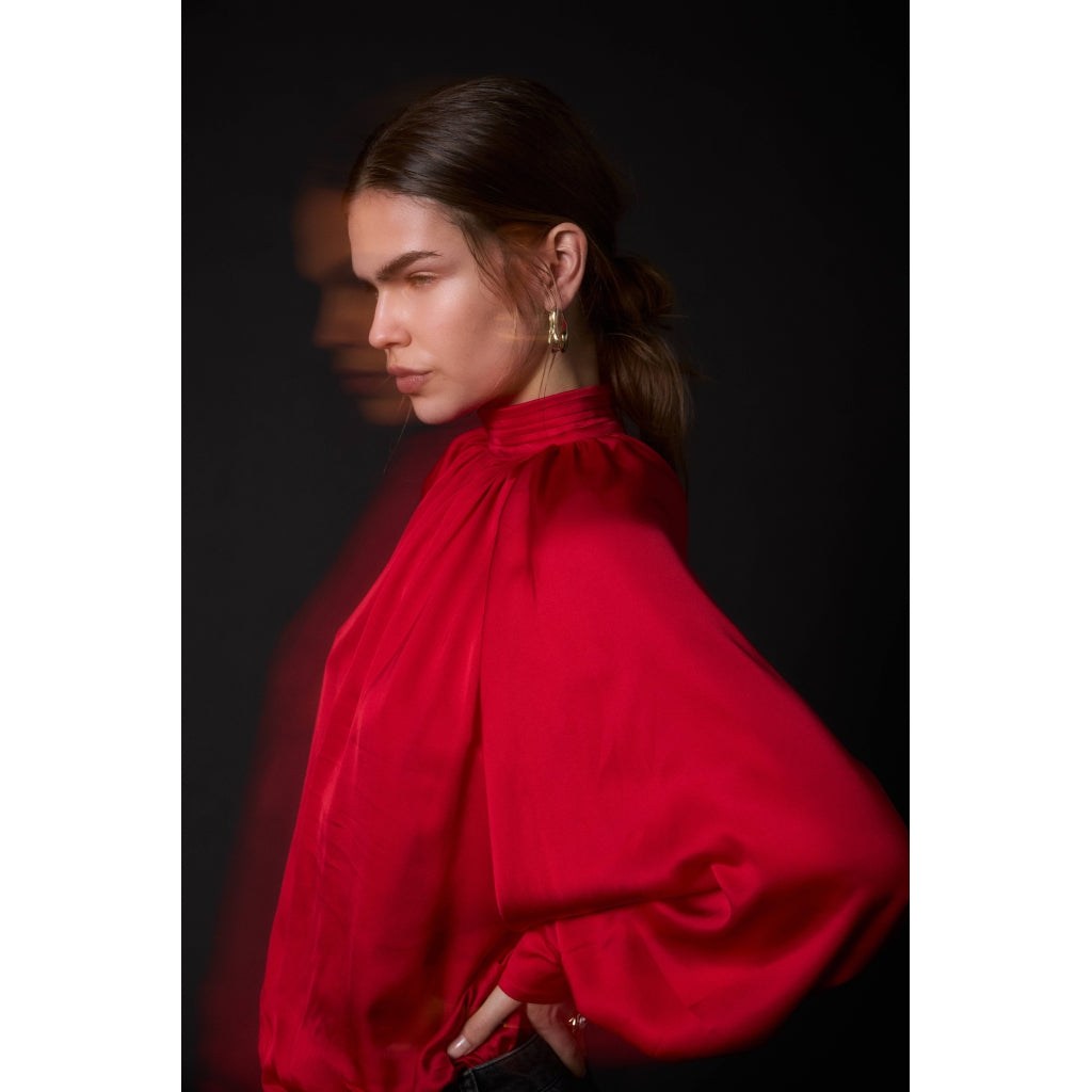 DAY Birger ét Mikkelsen DAYFema - Fluid Viscose Blouse 09042 Biking Red